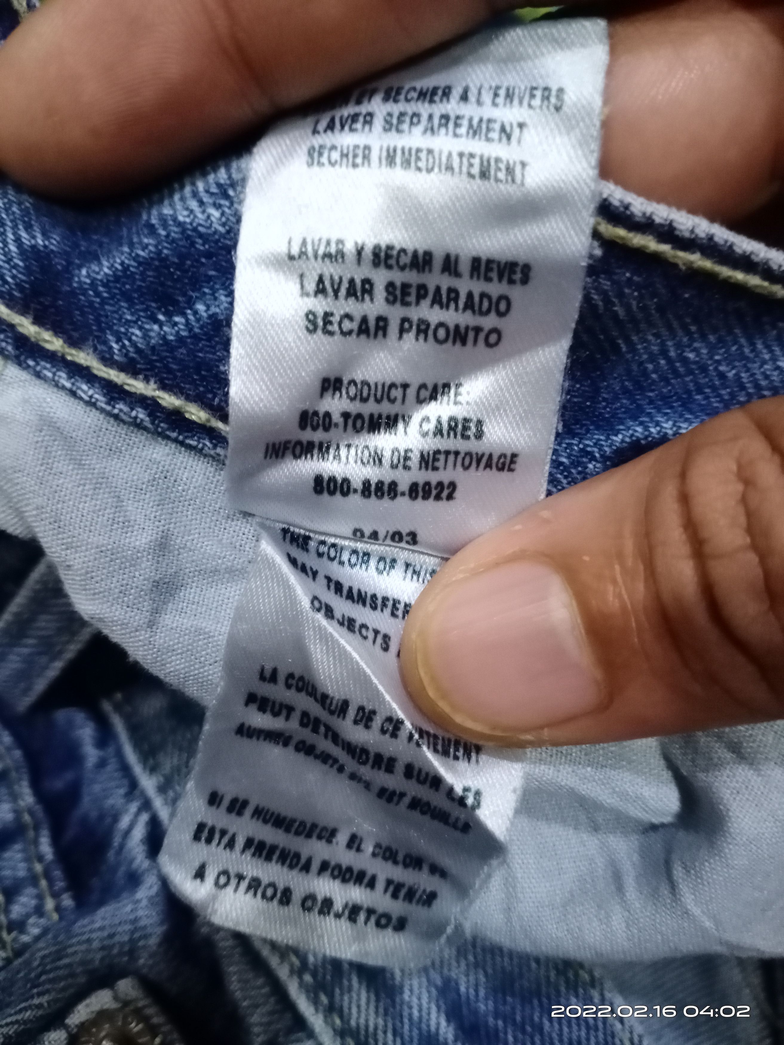 Tommy Hilfiger Tommy Hilfiger Blue Jeans Size 30 Size 30" / US 8 / IT 44 - 6 Thumbnail