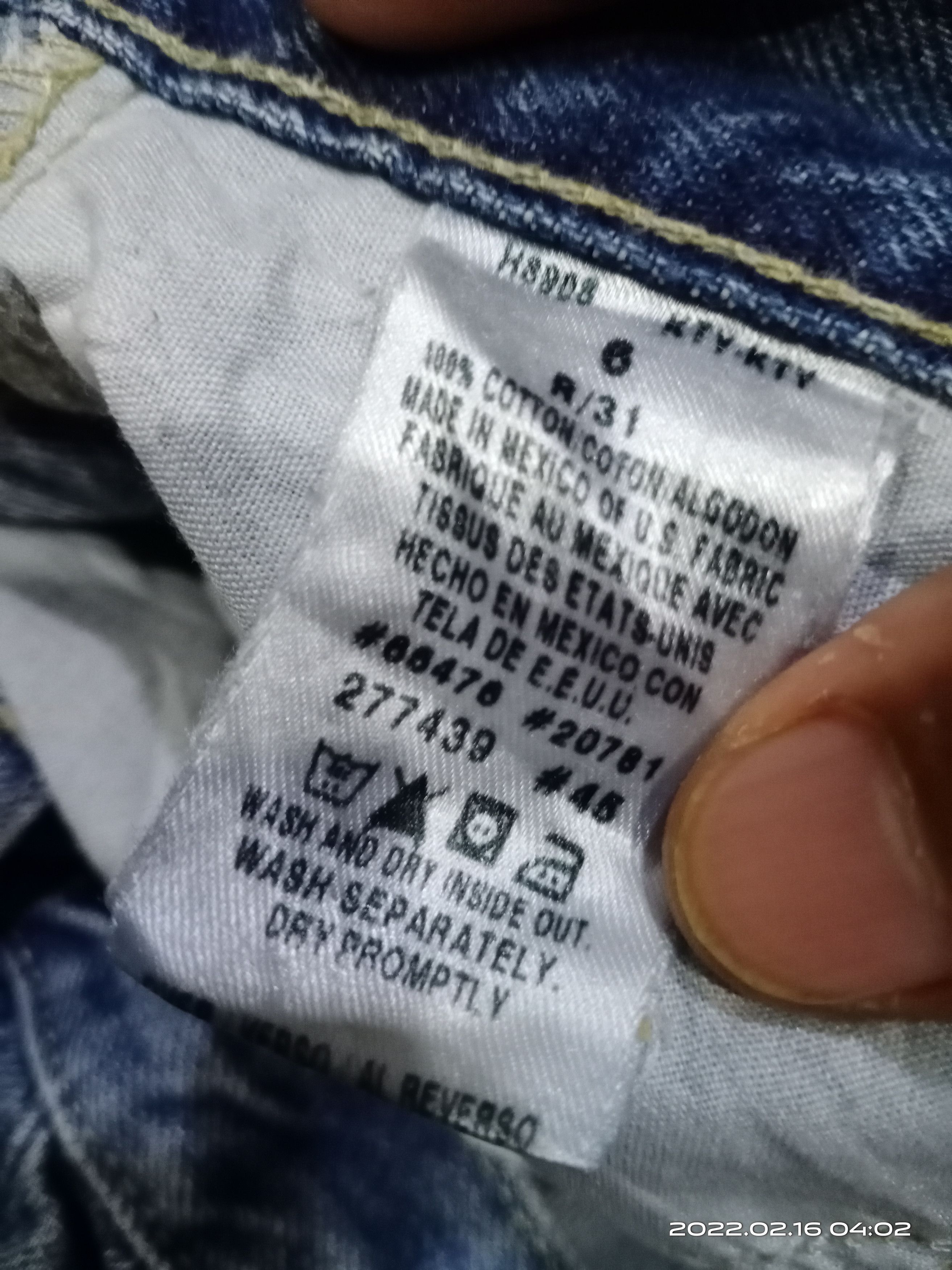 Tommy Hilfiger Tommy Hilfiger Blue Jeans Size 30 Size 30" / US 8 / IT 44 - 5 Thumbnail