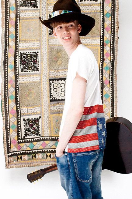 Visvim Visvim - S/S 14 - Flag S/S Tee Stripes (Vintage Slub) Size US M / EU 48-50 / 2 - 11 Thumbnail
