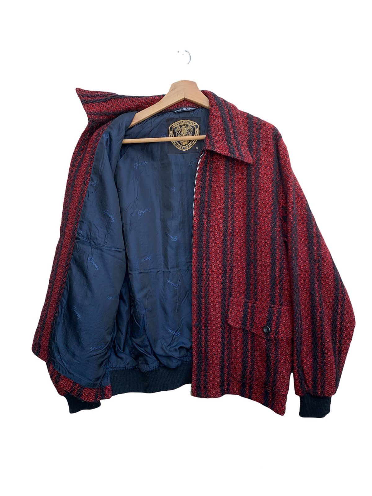Japanese Brand Vintage Japanese Brand Men’s Wear Ginrei Bomber Jacket Size US L / EU 52-54 / 3 - 7 Thumbnail