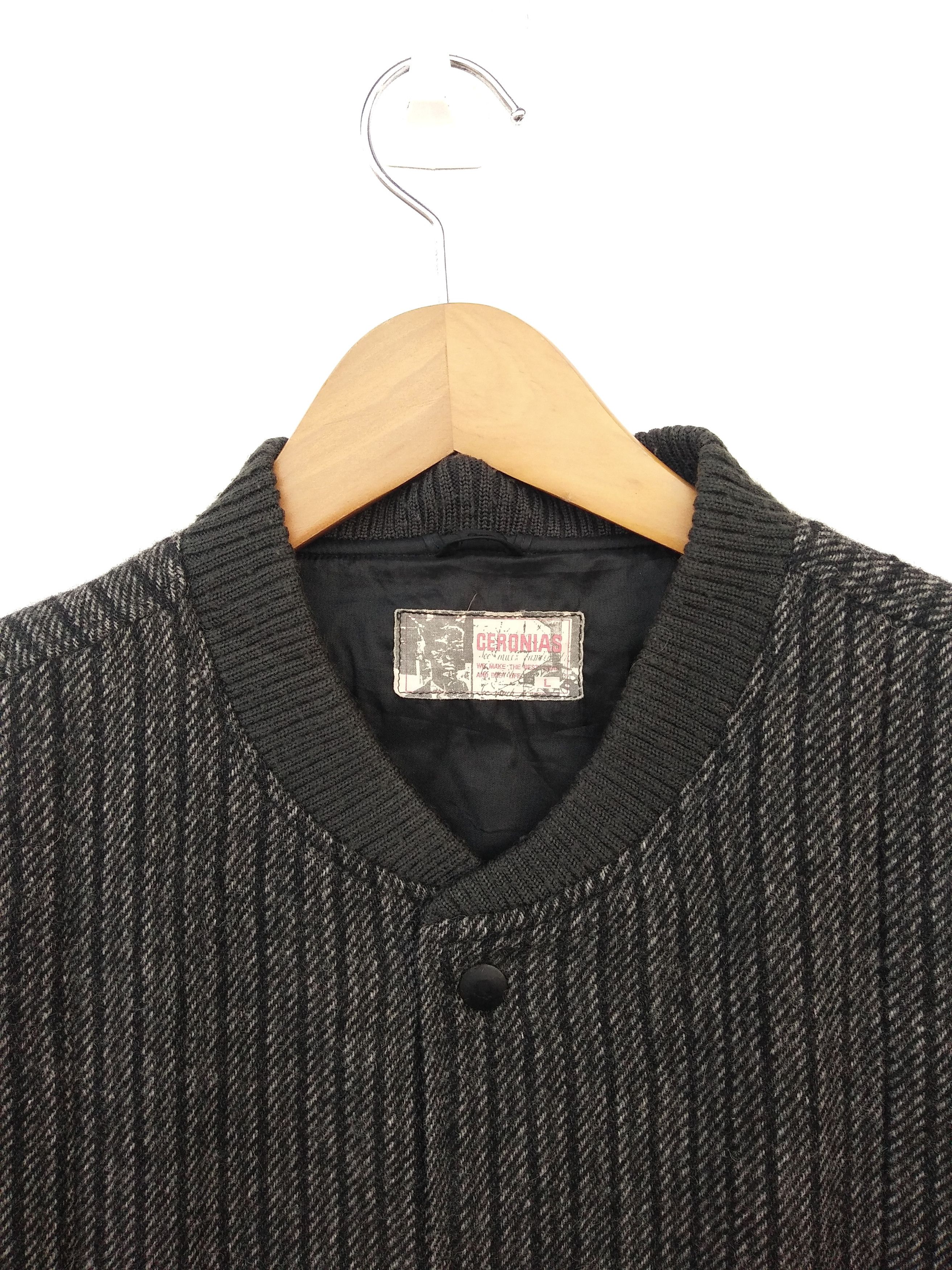 Designer × Japanese Brand × Vintage Vintage Japanese Brand Ceronias Wool Bombers Jacket Size US L / EU 52-54 / 3 - 5 Thumbnail
