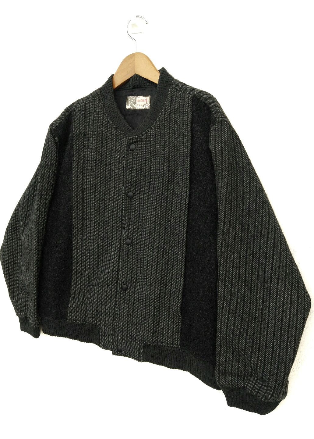 Designer × Japanese Brand × Vintage Vintage Japanese Brand Ceronias Wool Bombers Jacket Size US L / EU 52-54 / 3 - 2 Thumbnail