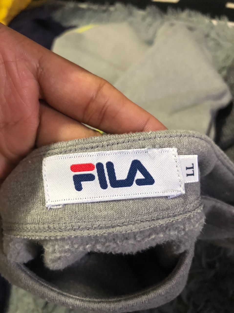 Fila Vintage Fila Spell Out Big Logo Long Sleeve Tee Shirt Size US M / EU 48-50 / 2 - 9 Thumbnail