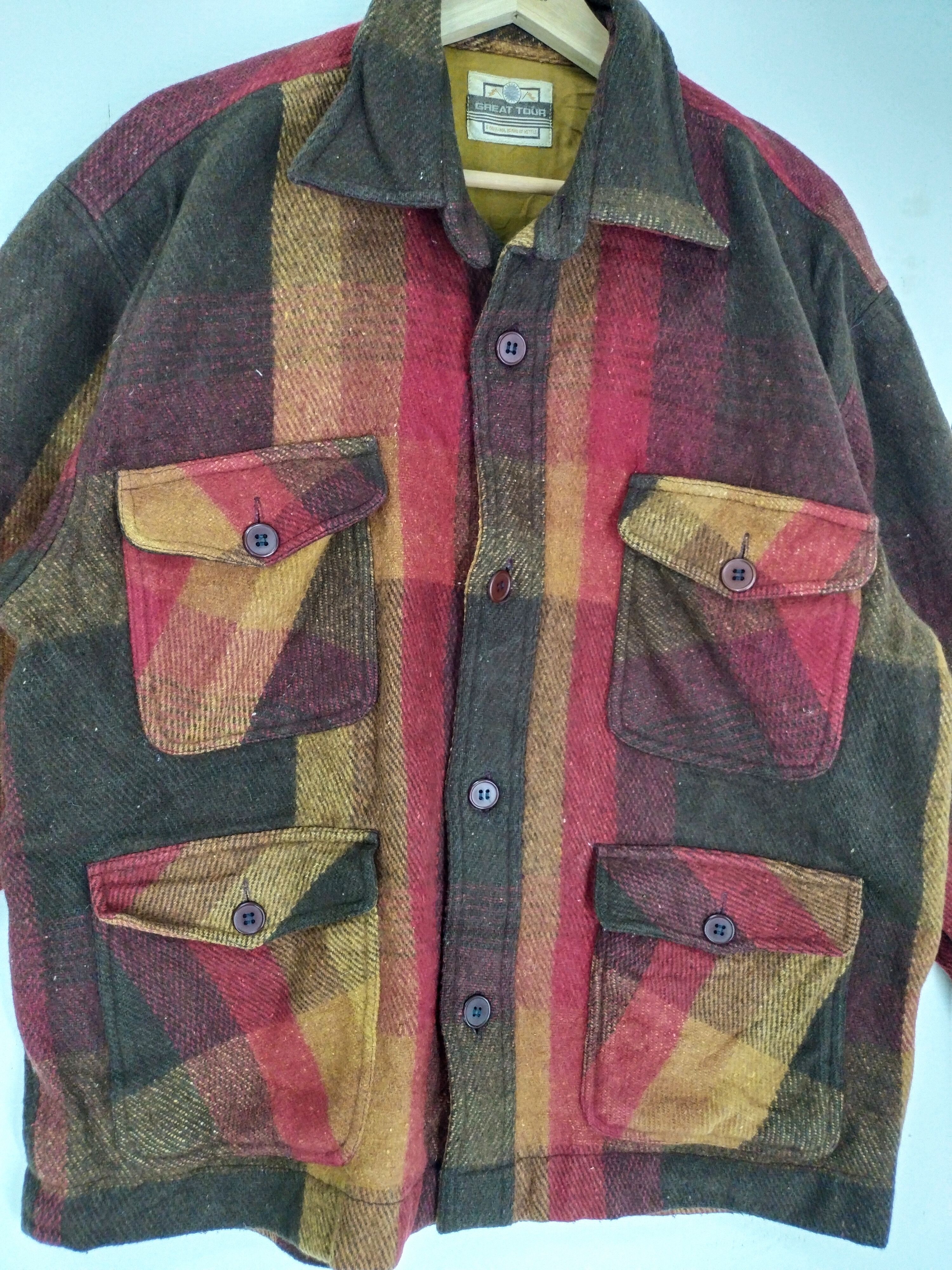 If Six Was Nine × Japanese Brand × Vintage Vintage Great Tour Workwear Jacket Size US L / EU 52-54 / 3 - 7 Thumbnail