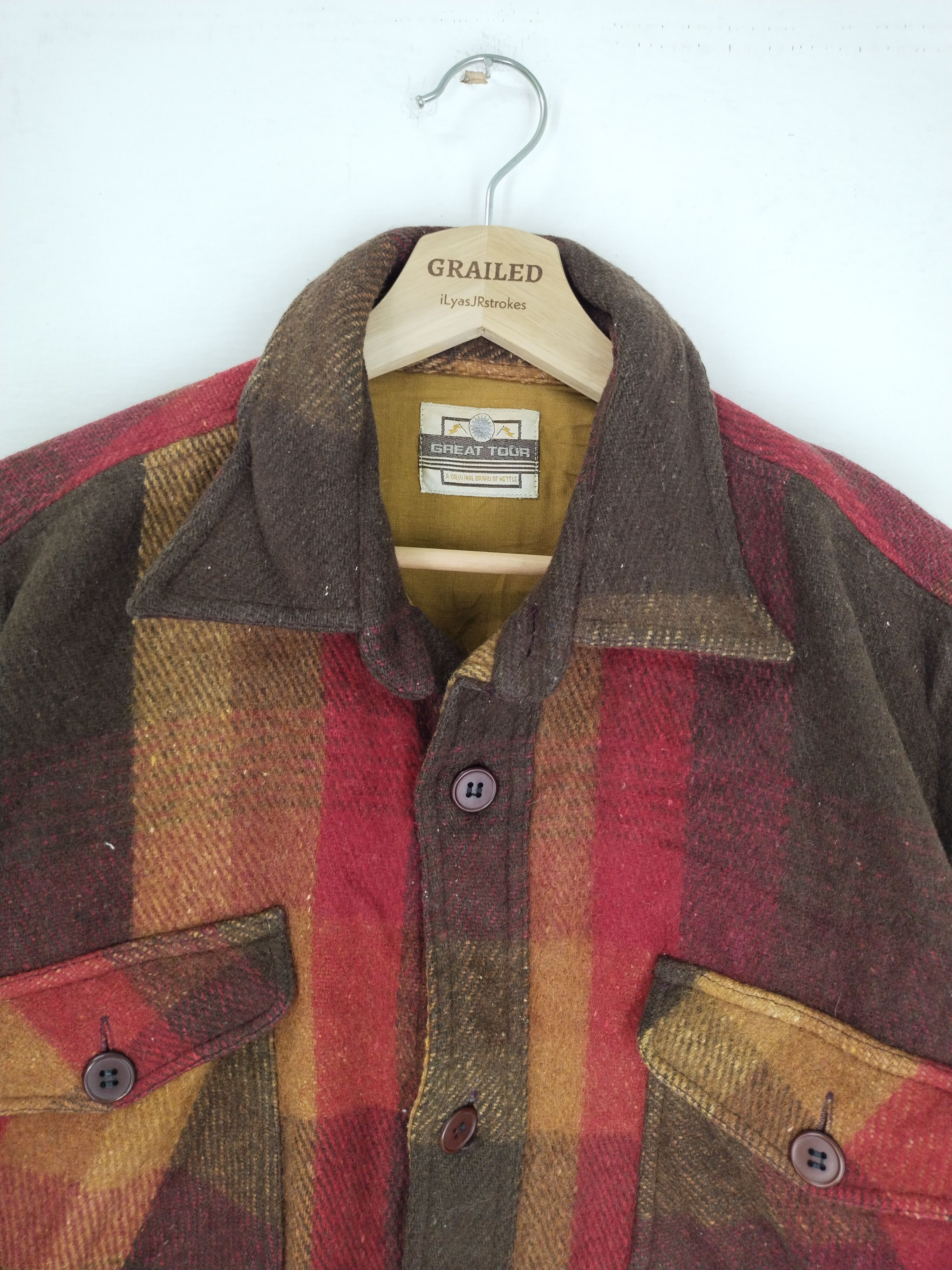 If Six Was Nine × Japanese Brand × Vintage Vintage Great Tour Workwear Jacket Size US L / EU 52-54 / 3 - 6 Thumbnail