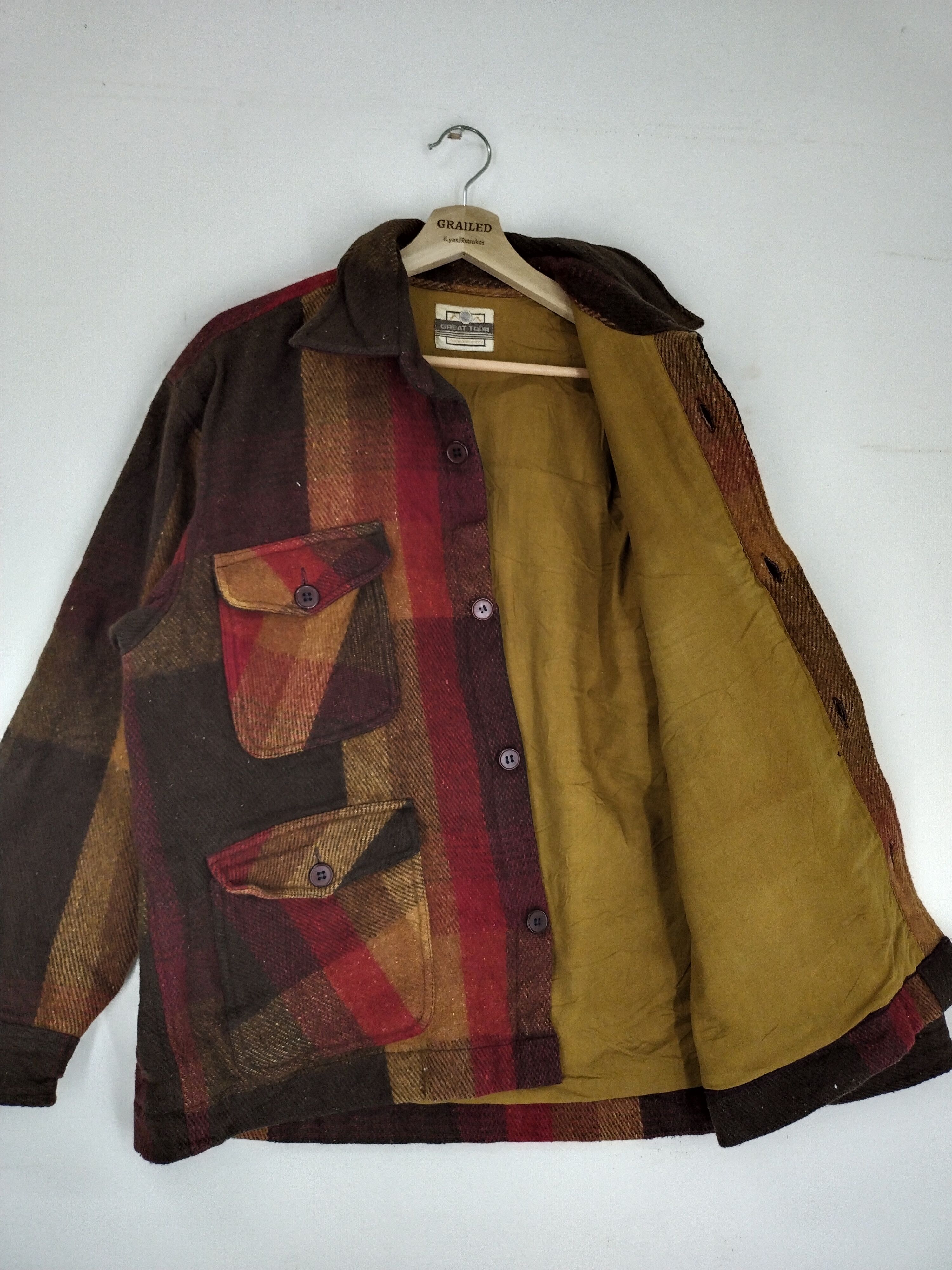 If Six Was Nine × Japanese Brand × Vintage Vintage Great Tour Workwear Jacket Size US L / EU 52-54 / 3 - 9 Thumbnail