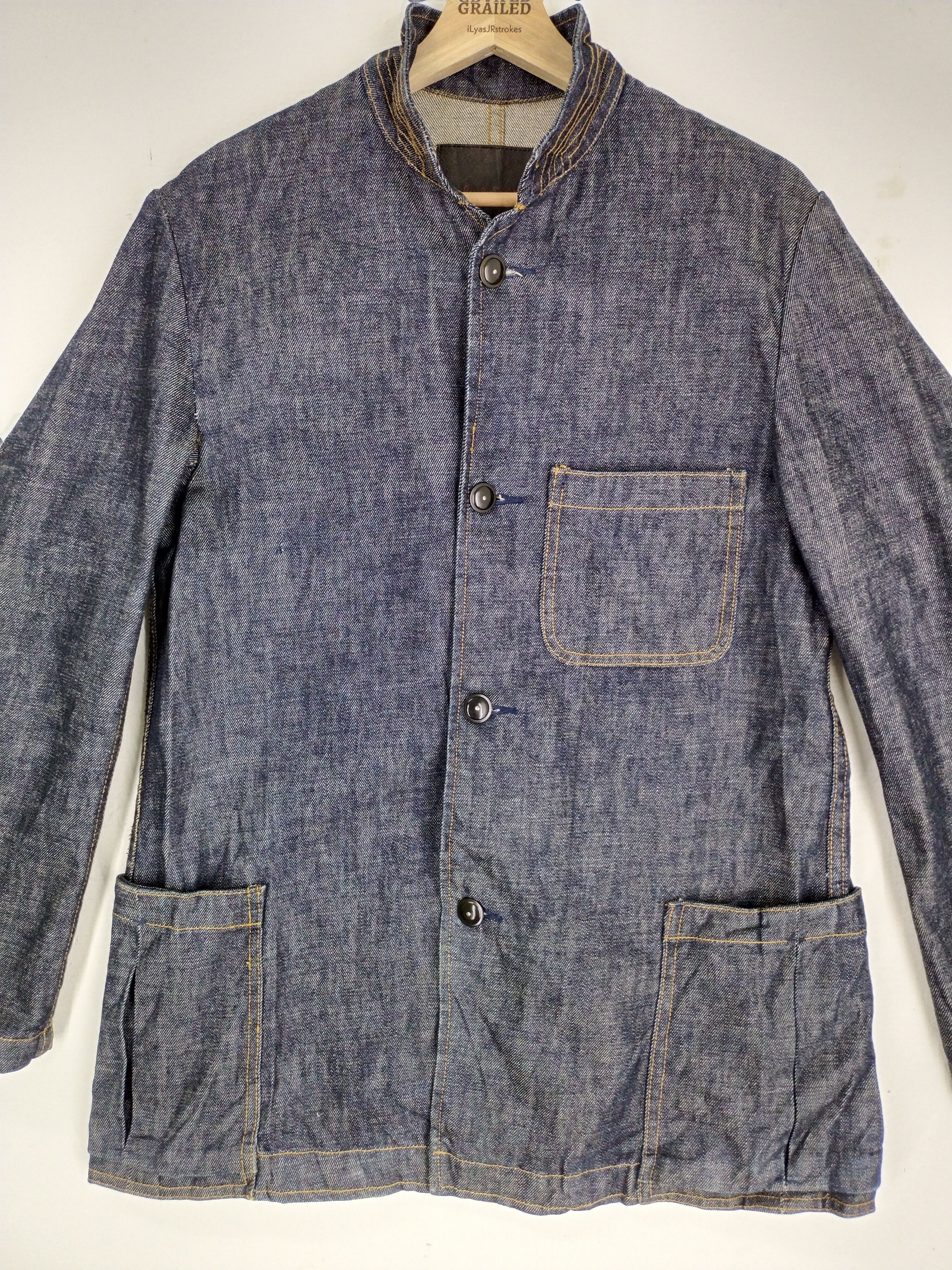 Paul Smith Vintage Paul Smith Jeans Denim Coat Jacket Size L / US 10 / IT 46 - 2 Thumbnail