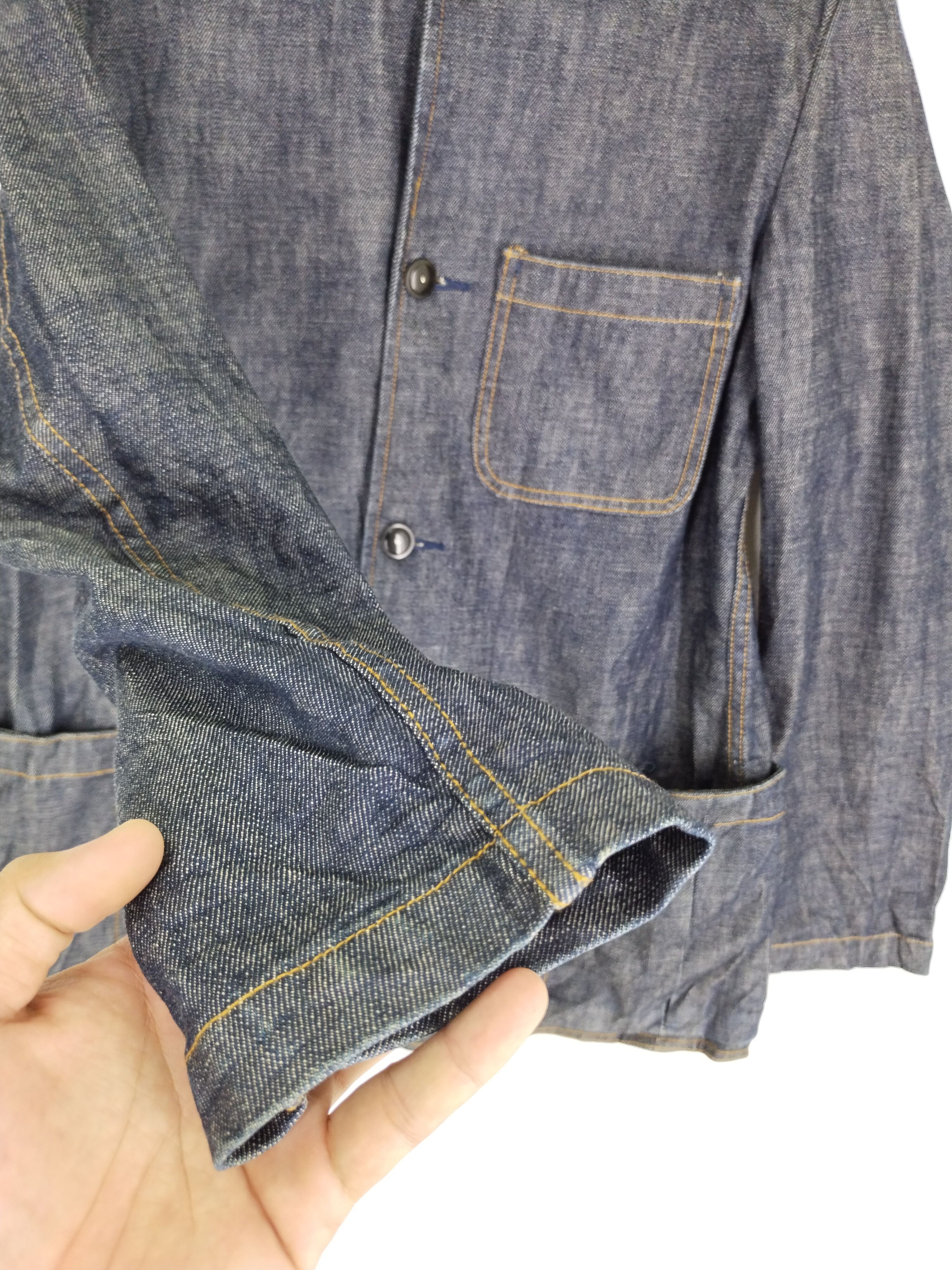 Paul Smith Vintage Paul Smith Jeans Denim Coat Jacket Size L / US 10 / IT 46 - 5 Thumbnail
