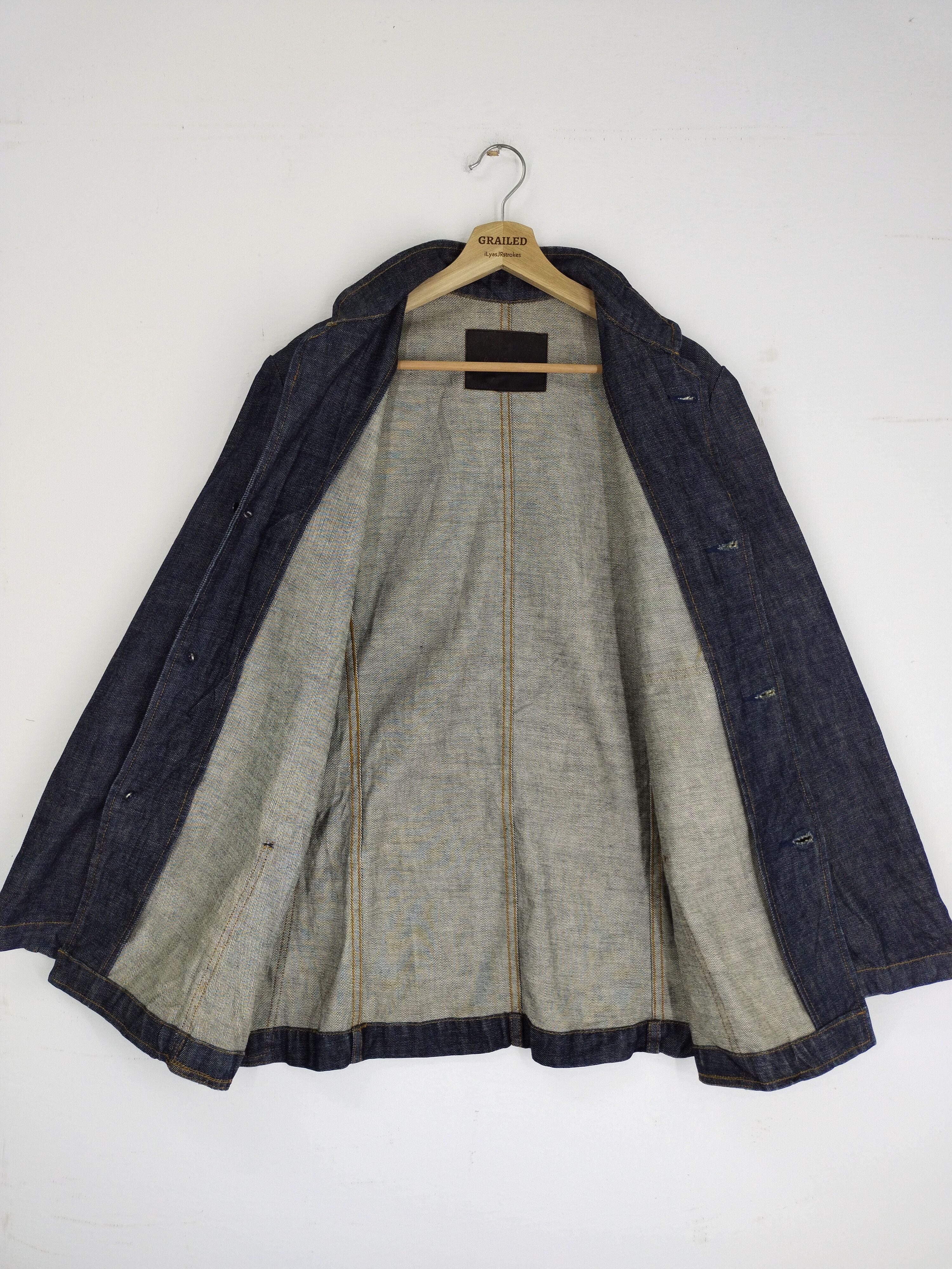 Paul Smith Vintage Paul Smith Jeans Denim Coat Jacket Size L / US 10 / IT 46 - 11 Thumbnail