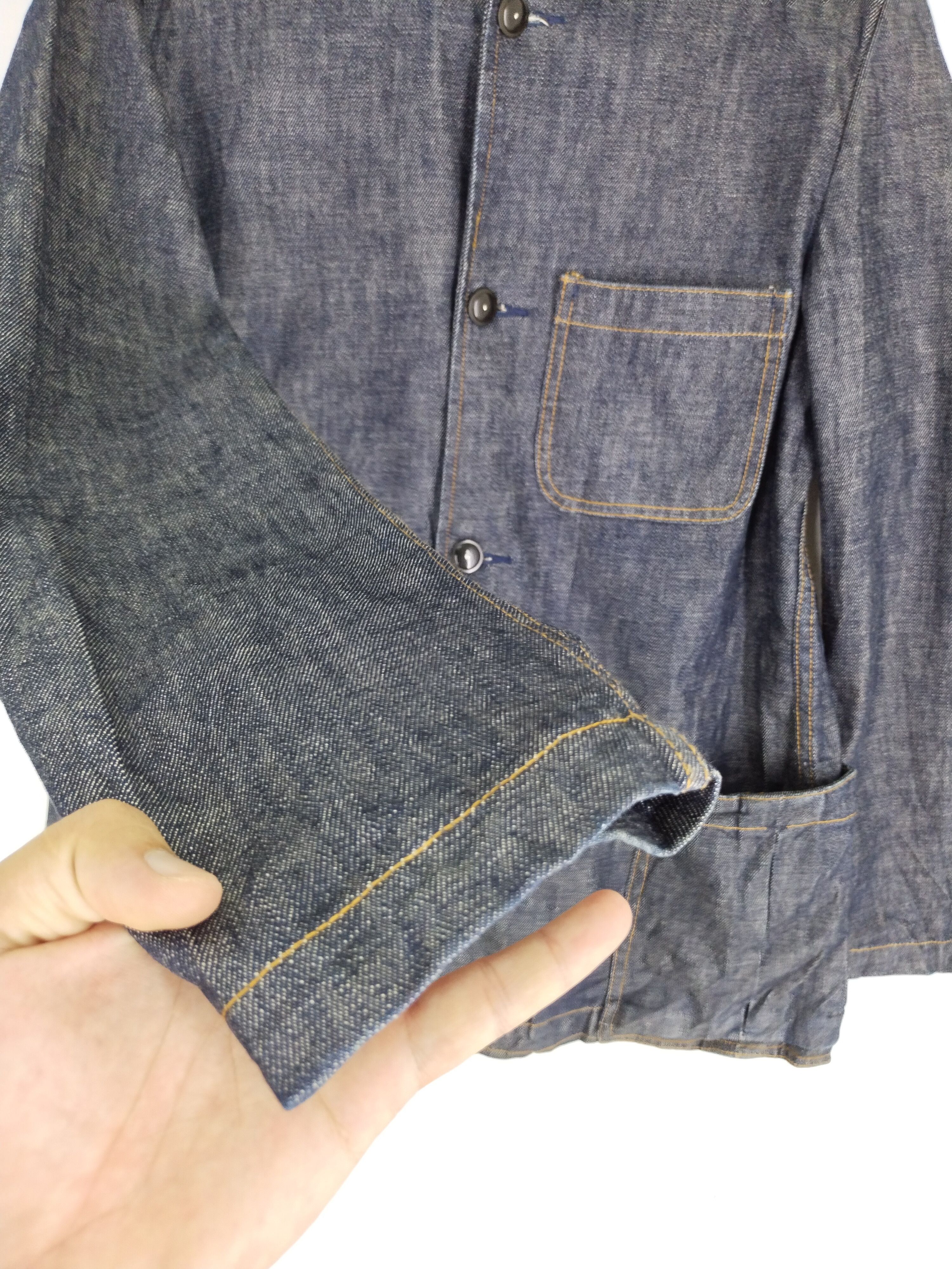 Paul Smith Vintage Paul Smith Jeans Denim Coat Jacket Size L / US 10 / IT 46 - 6 Thumbnail