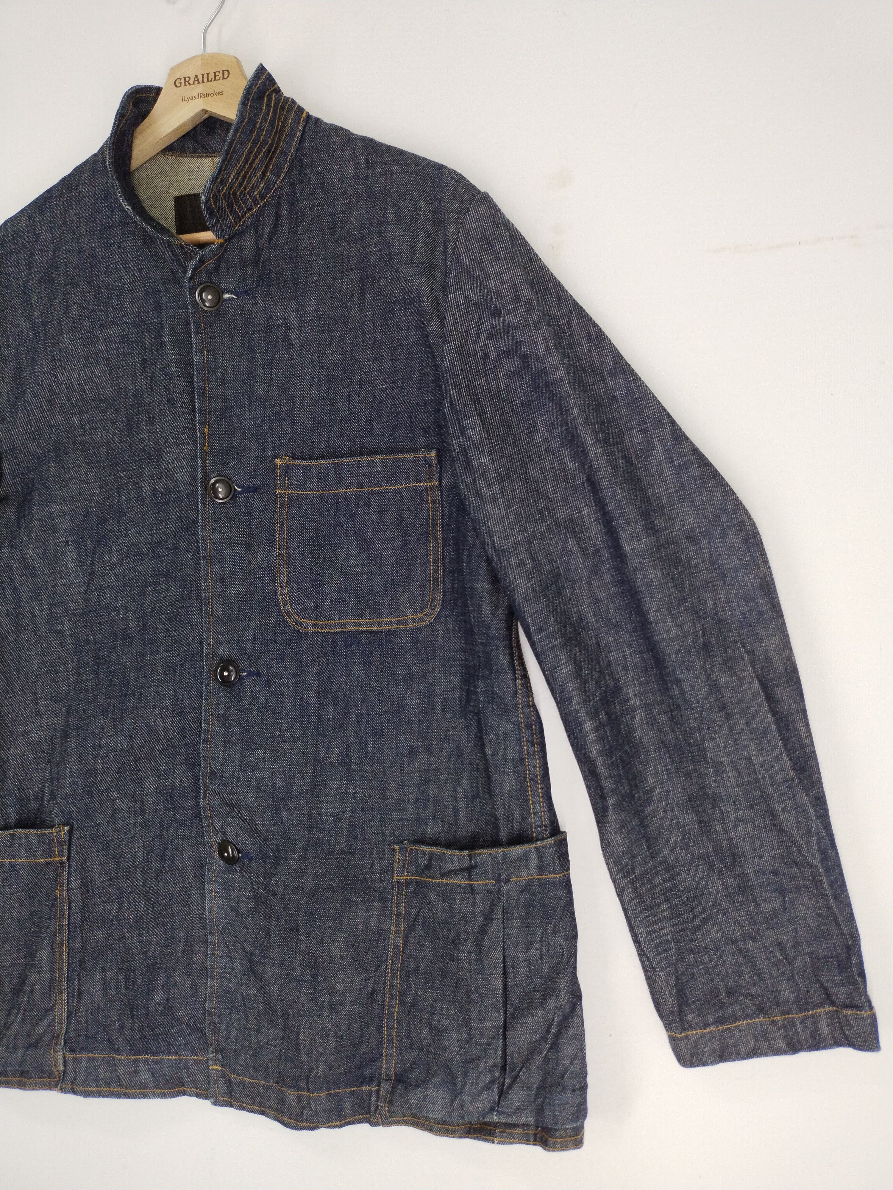 Paul Smith Vintage Paul Smith Jeans Denim Coat Jacket Size L / US 10 / IT 46 - 4 Thumbnail