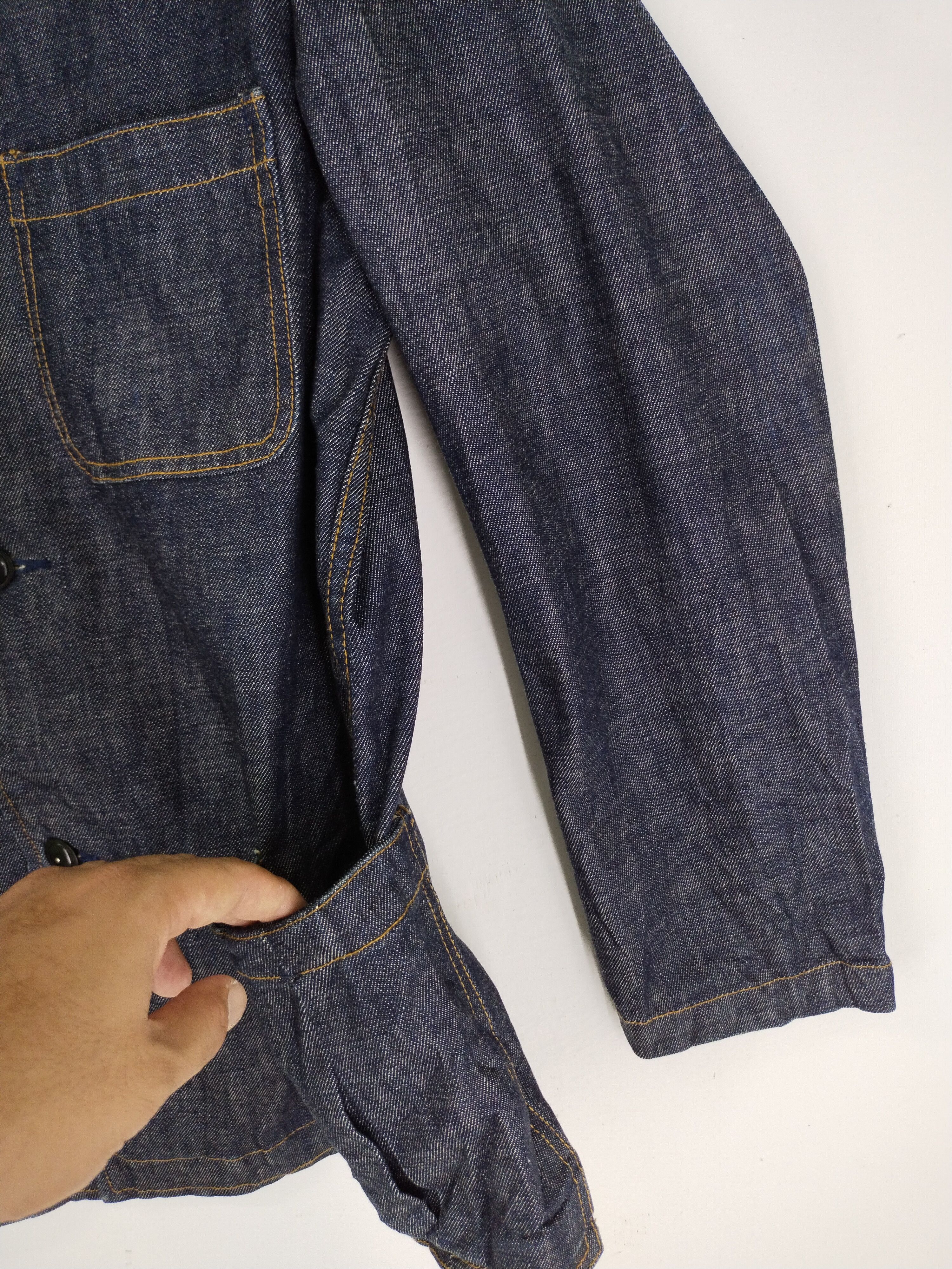 Paul Smith Vintage Paul Smith Jeans Denim Coat Jacket Size L / US 10 / IT 46 - 7 Thumbnail