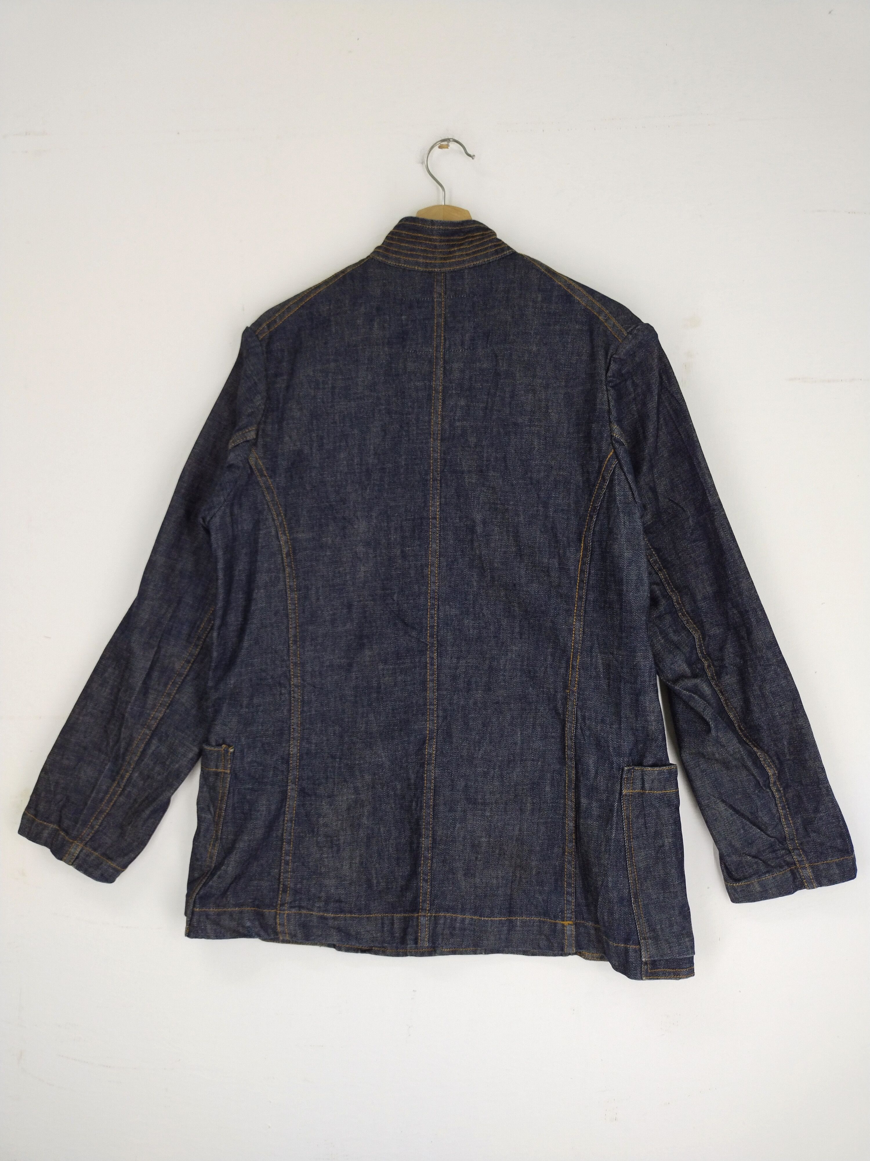Paul Smith Vintage Paul Smith Jeans Denim Coat Jacket Size L / US 10 / IT 46 - 9 Thumbnail