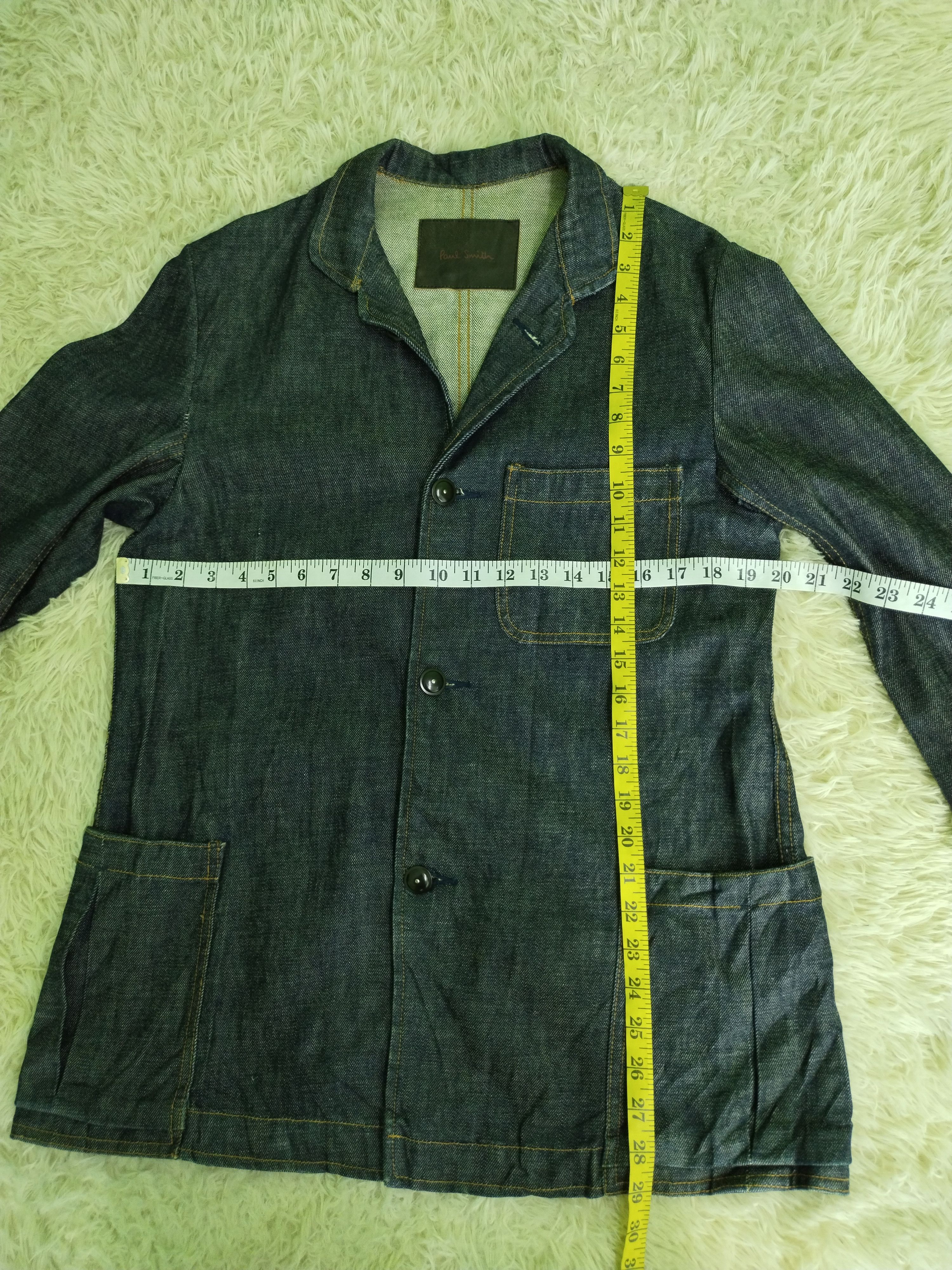 Paul Smith Vintage Paul Smith Jeans Denim Coat Jacket Size L / US 10 / IT 46 - 17 Thumbnail