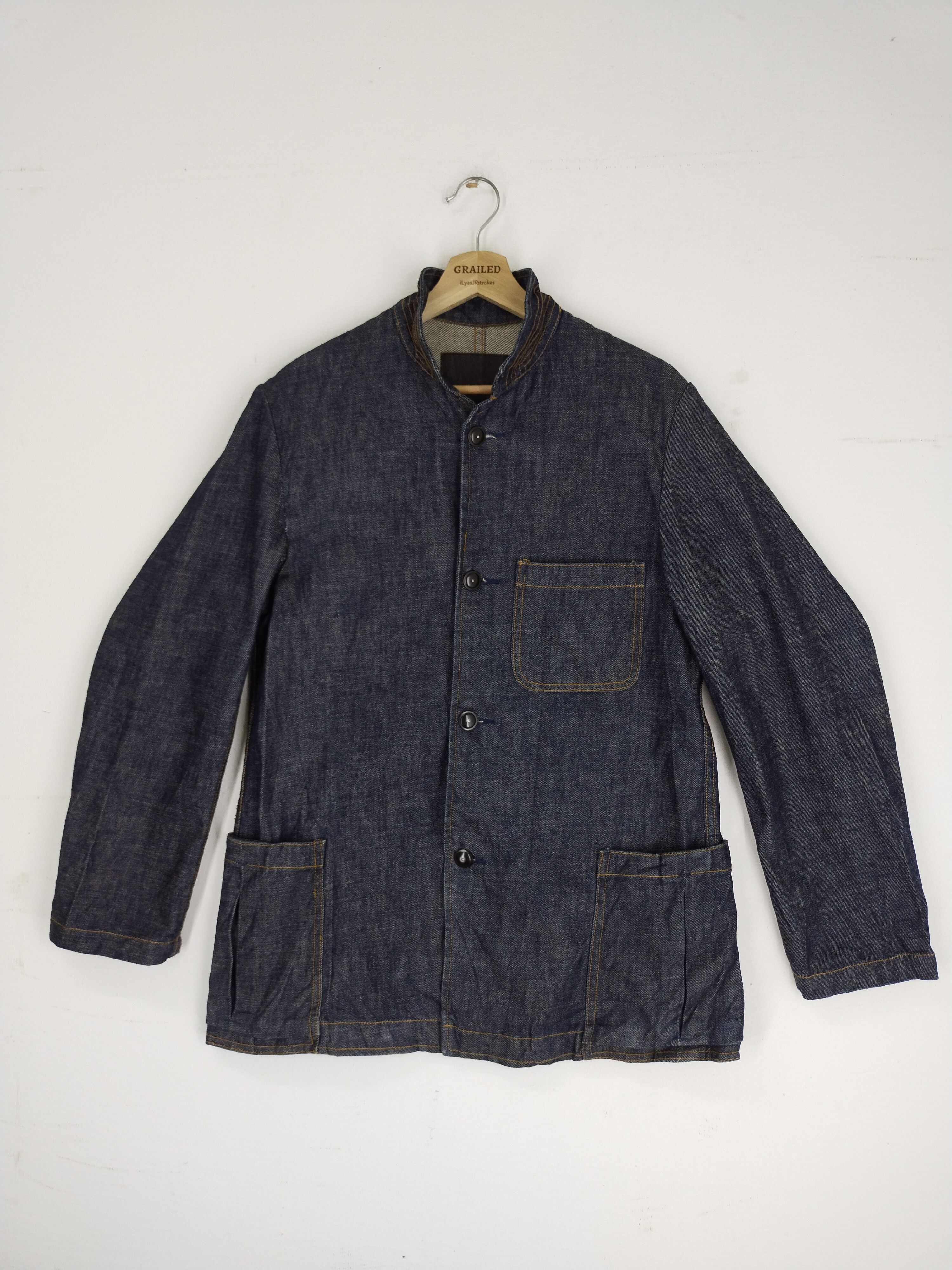 Paul Smith Vintage Paul Smith Jeans Denim Coat Jacket Size L / US 10 / IT 46 - 1 Thumbnail