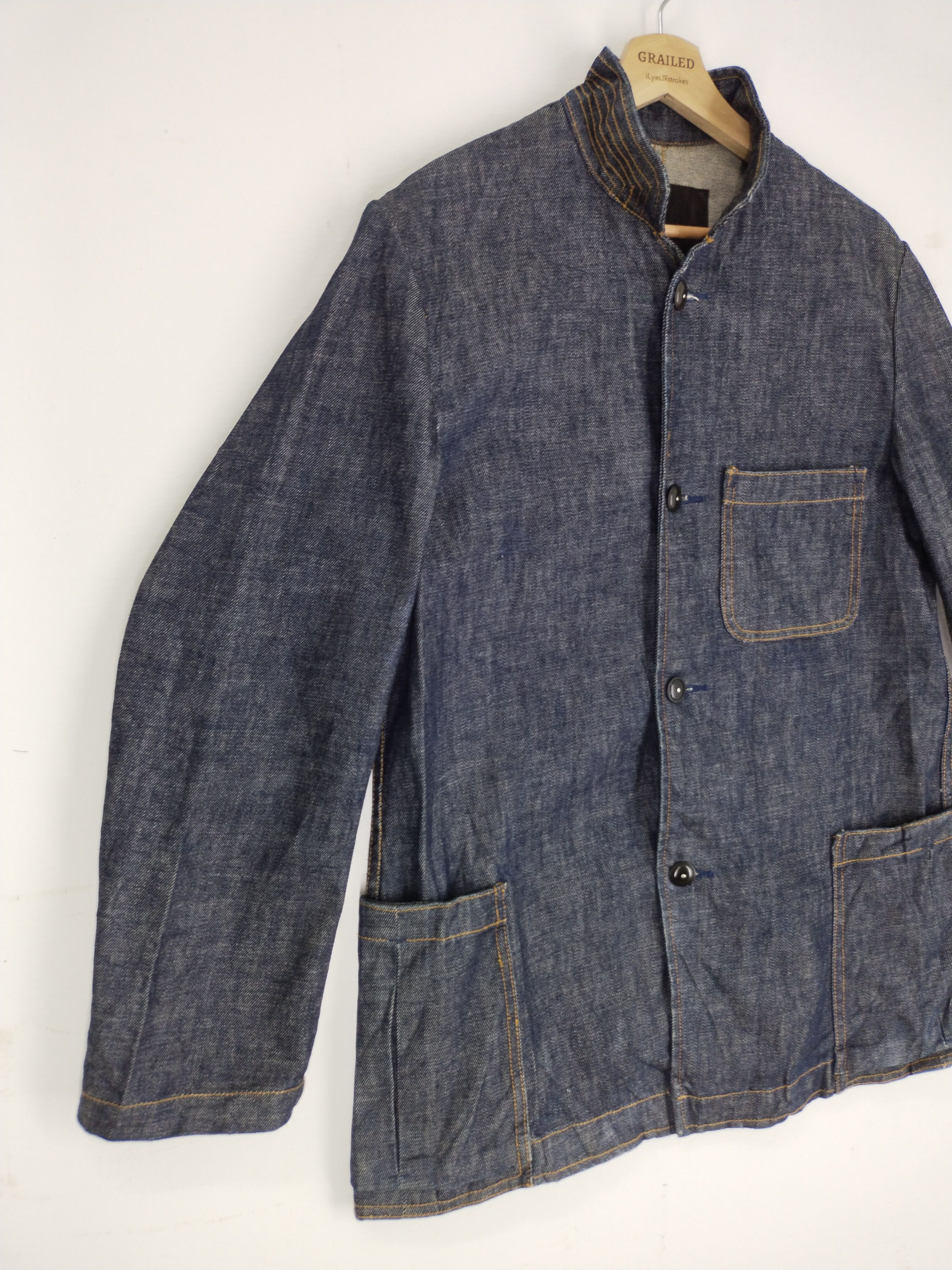Paul Smith Vintage Paul Smith Jeans Denim Coat Jacket Size L / US 10 / IT 46 - 3 Thumbnail