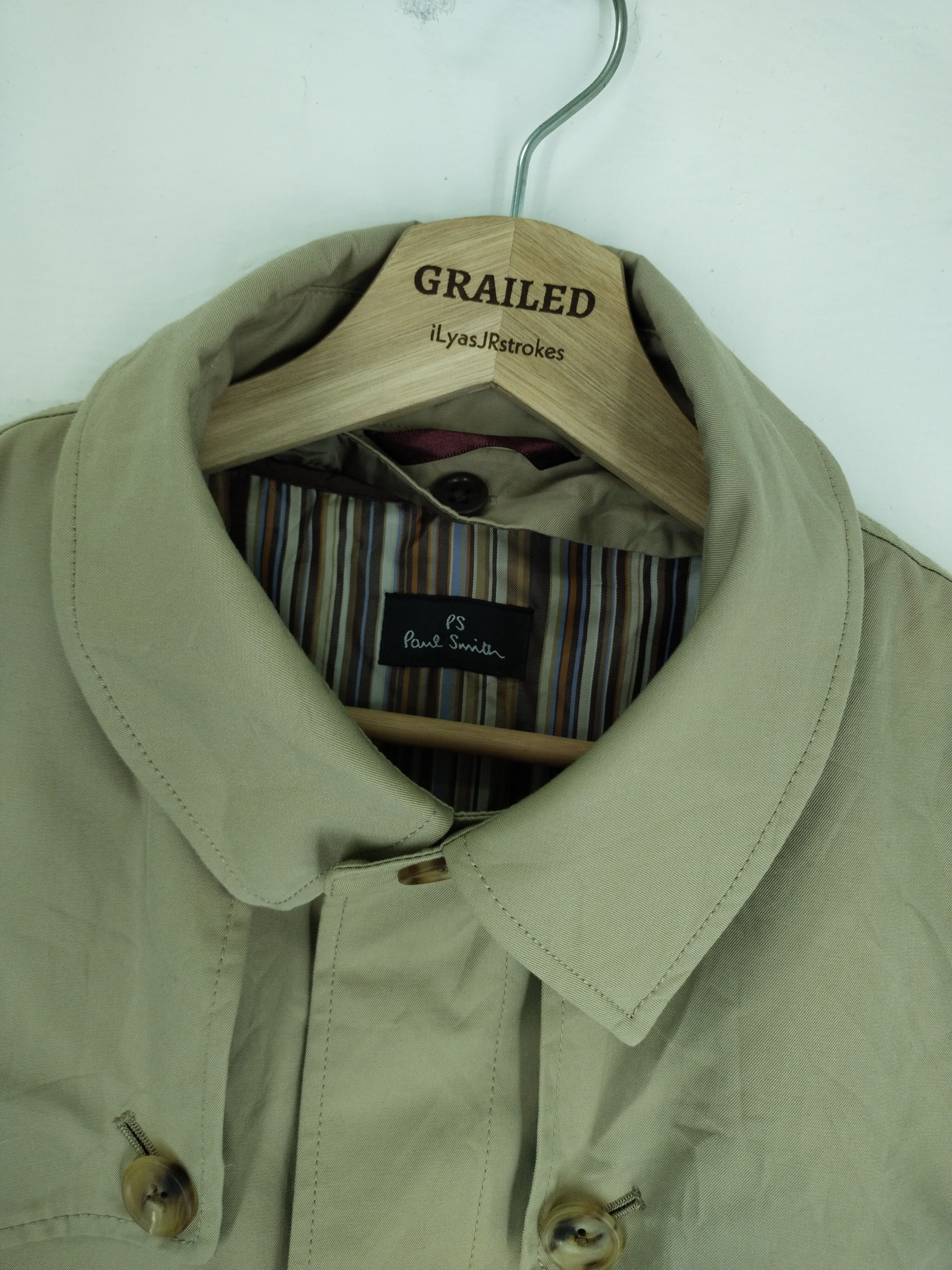 Paul Smith VTG Paul Smith Double Breast Trench Coat Jacket Size US L / EU 52-54 / 3 - 21 Thumbnail