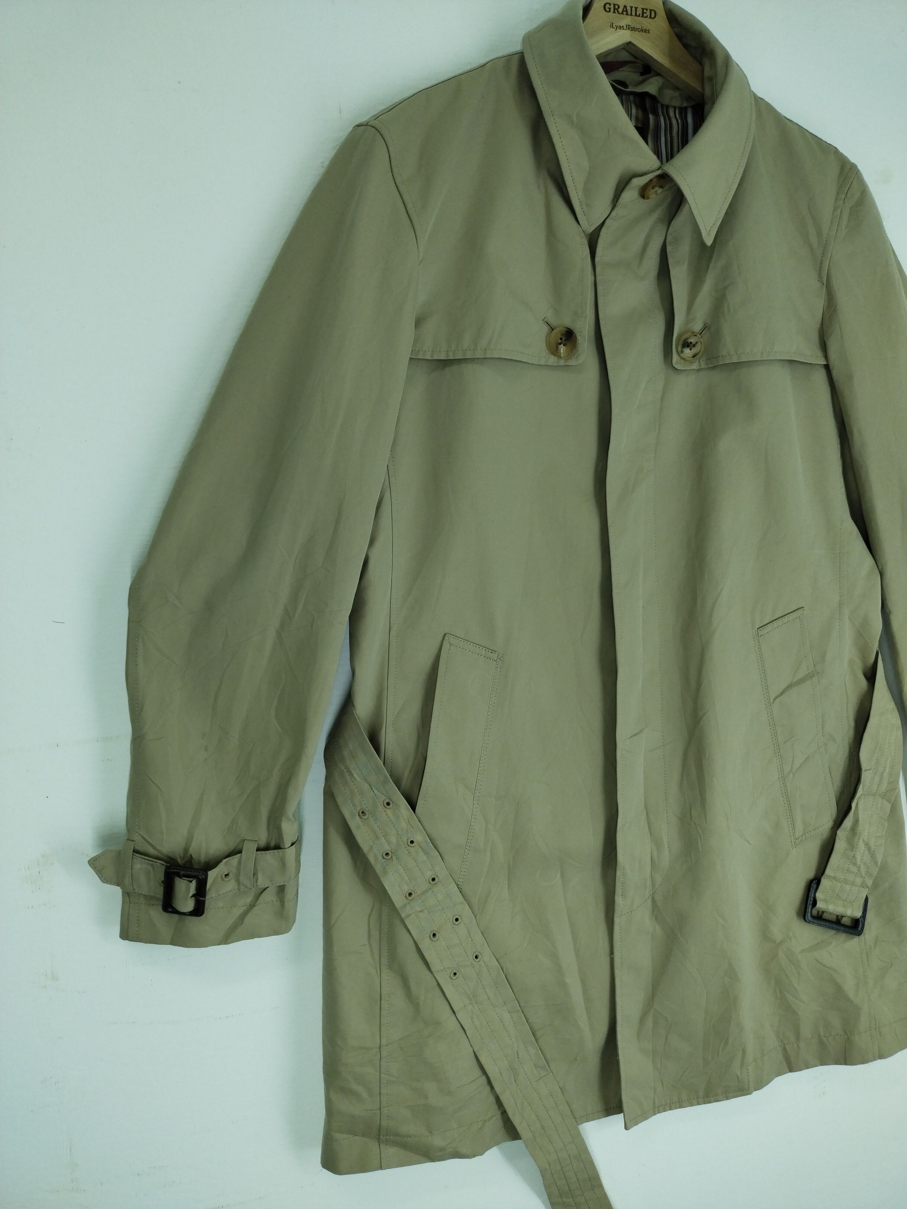 Paul Smith VTG Paul Smith Double Breast Trench Coat Jacket Size US L / EU 52-54 / 3 - 8 Thumbnail