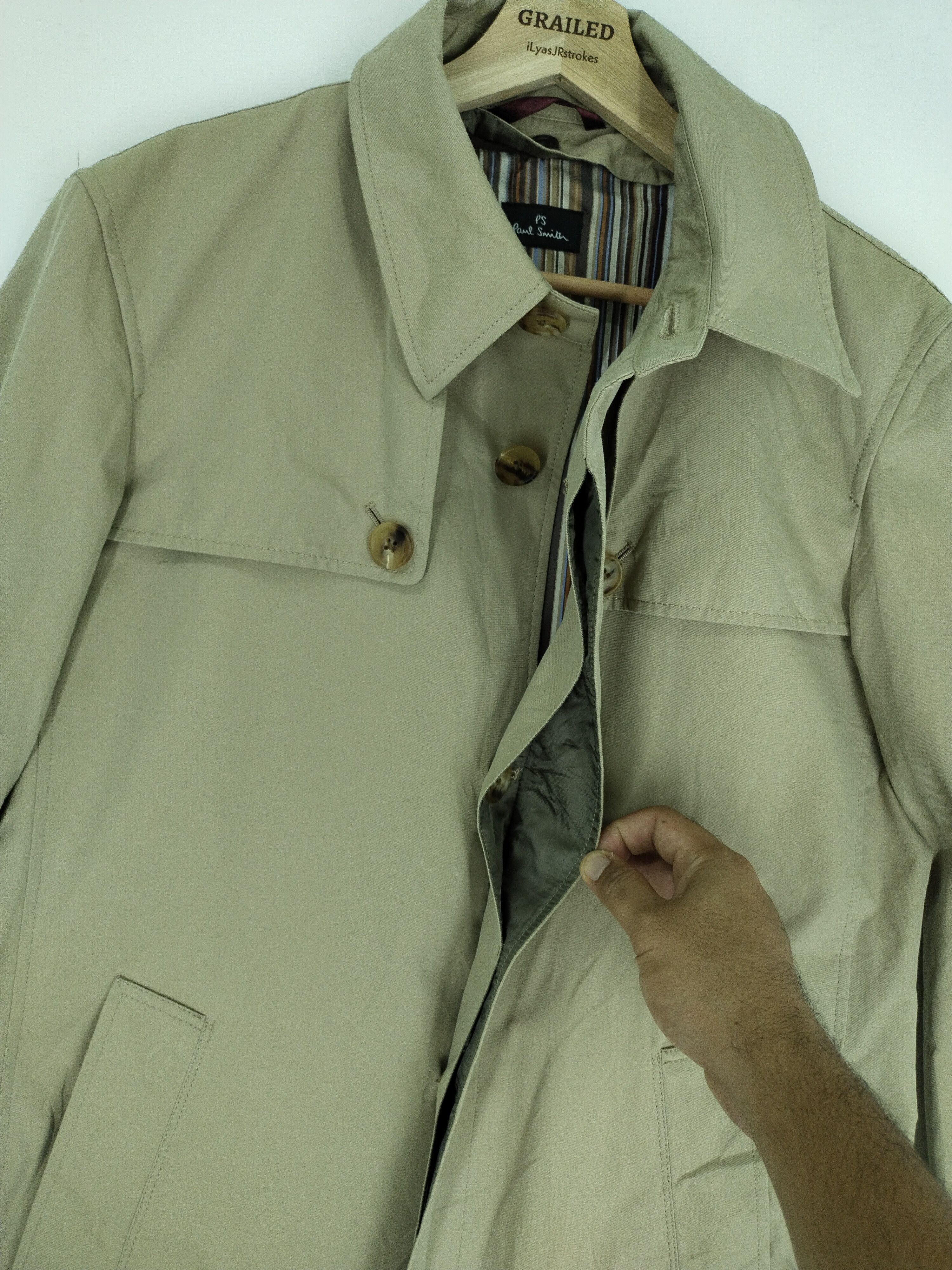 Paul Smith VTG Paul Smith Double Breast Trench Coat Jacket Size US L / EU 52-54 / 3 - 10 Thumbnail