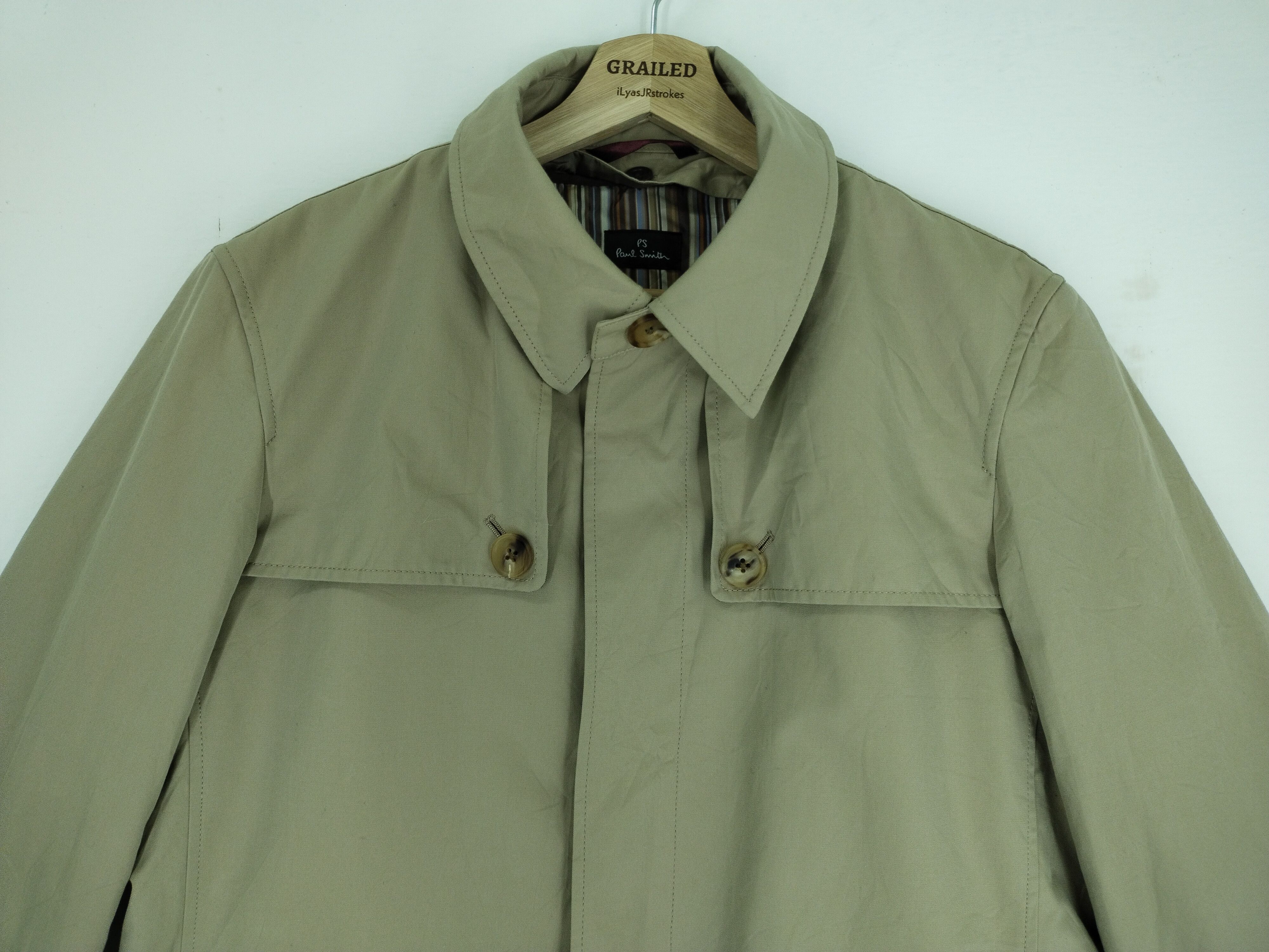 Paul Smith VTG Paul Smith Double Breast Trench Coat Jacket Size US L / EU 52-54 / 3 - 7 Thumbnail