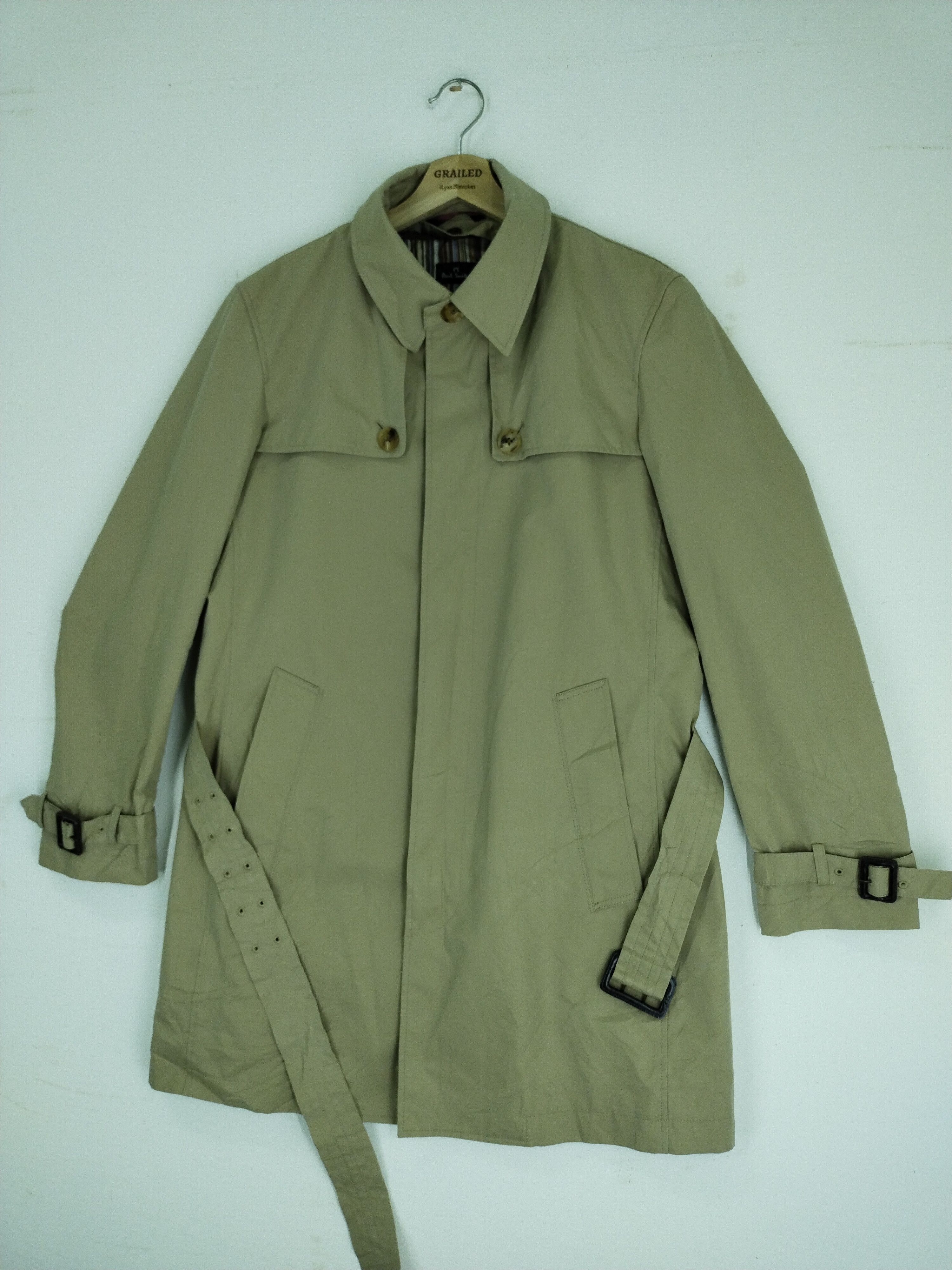 Paul Smith VTG Paul Smith Double Breast Trench Coat Jacket Size US L / EU 52-54 / 3 - 1 Thumbnail