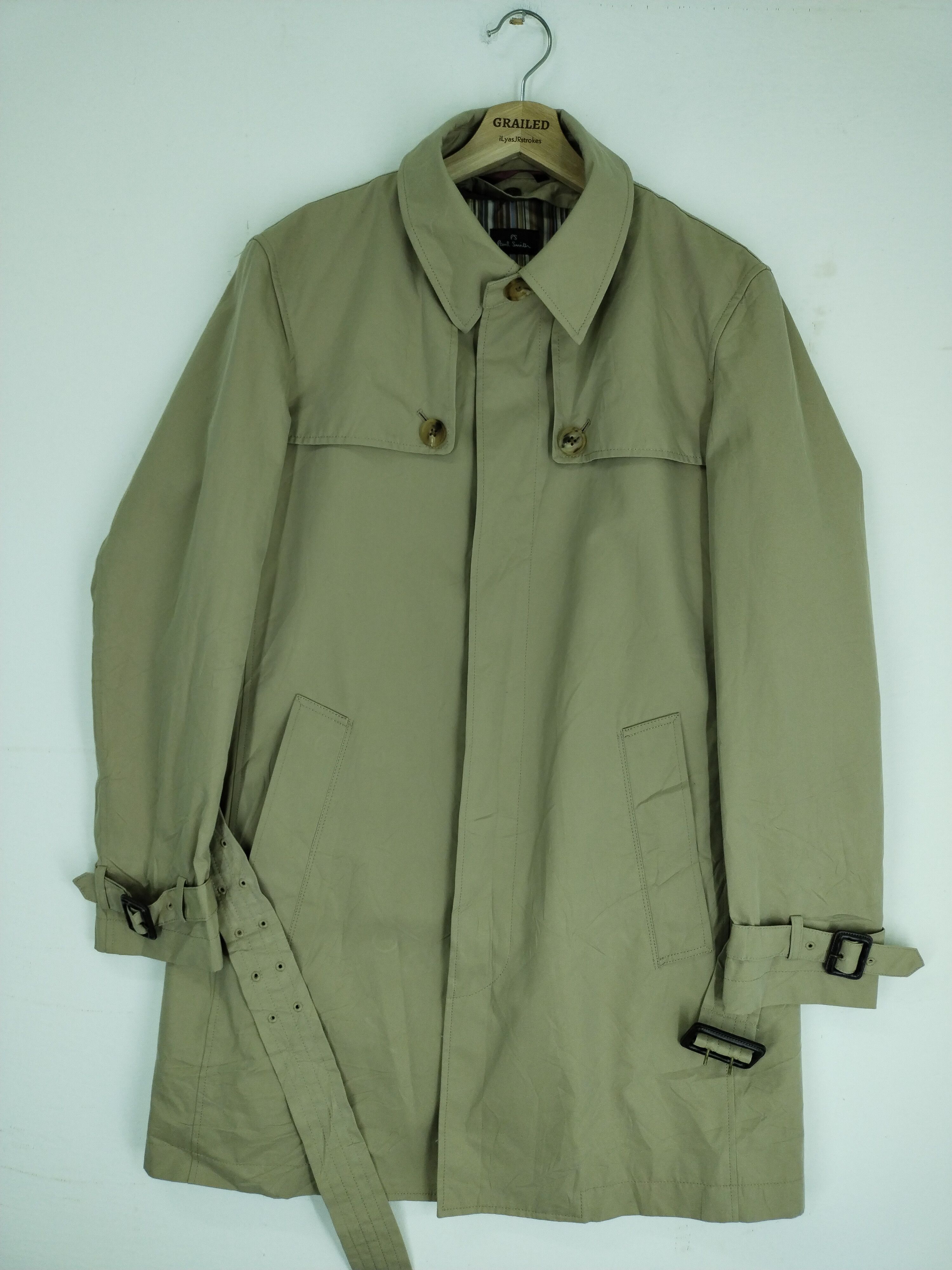 Paul Smith VTG Paul Smith Double Breast Trench Coat Jacket Size US L / EU 52-54 / 3 - 2 Thumbnail