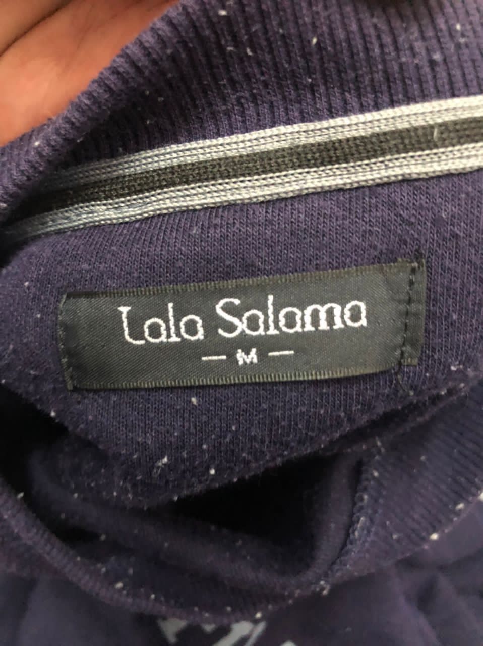 Japanese Brand Vintage Lala Salama Spell Out Big Logo Long Sleeve Shirt Size US M / EU 48-50 / 2 - 9 Thumbnail
