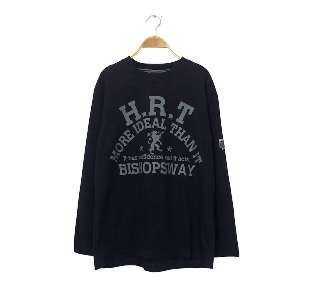 Japanese Brand Vintage Lala Salama Spell Out Big Logo Long Sleeve Shirt Size US M / EU 48-50 / 2 - 1 Thumbnail