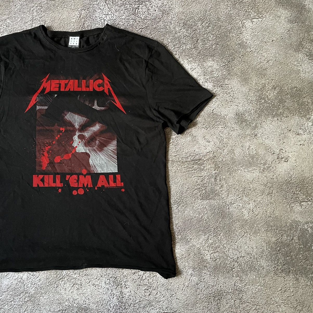 Vintage Vintage 90s Metallica Band Tee Graphic Shirt Grunge Baggy L Size US L / EU 52-54 / 3 - 3 Thumbnail