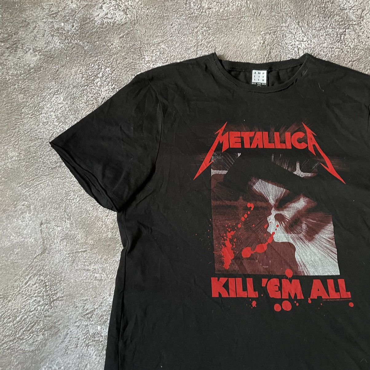 Vintage Vintage 90s Metallica Band Tee Graphic Shirt Grunge Baggy L Size US L / EU 52-54 / 3 - 4 Thumbnail