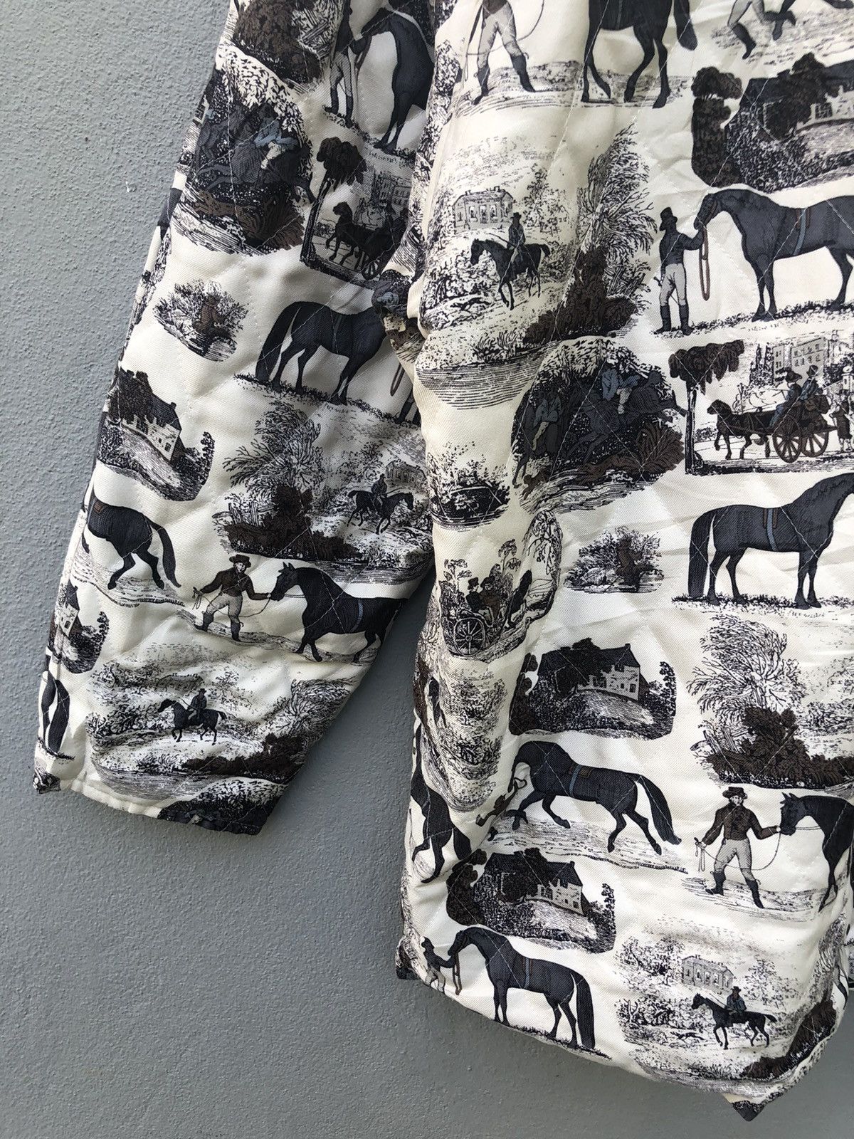 Habitat Vtg Stefano Jofre Art Full Print Button Ups Jacket Size US L / EU 52-54 / 3 - 7 Thumbnail