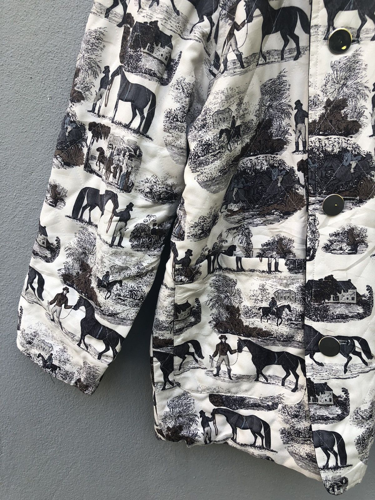 Habitat Vtg Stefano Jofre Art Full Print Button Ups Jacket Size US L / EU 52-54 / 3 - 3 Thumbnail
