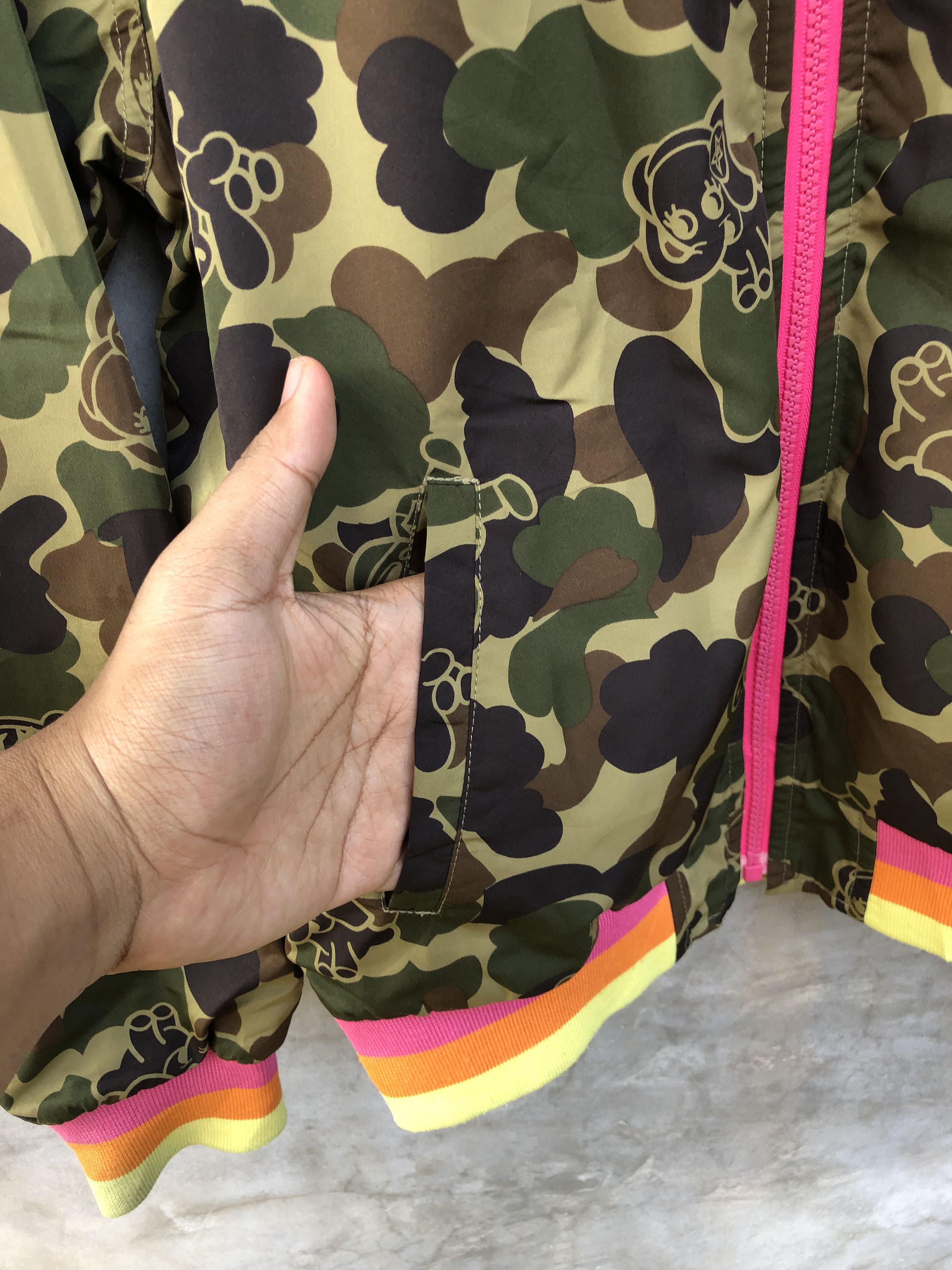 Hysteric Glamour × Japanese Brand 1990s Angel Blue Mascot Camo jacket Size US M / EU 48-50 / 2 - 5 Thumbnail