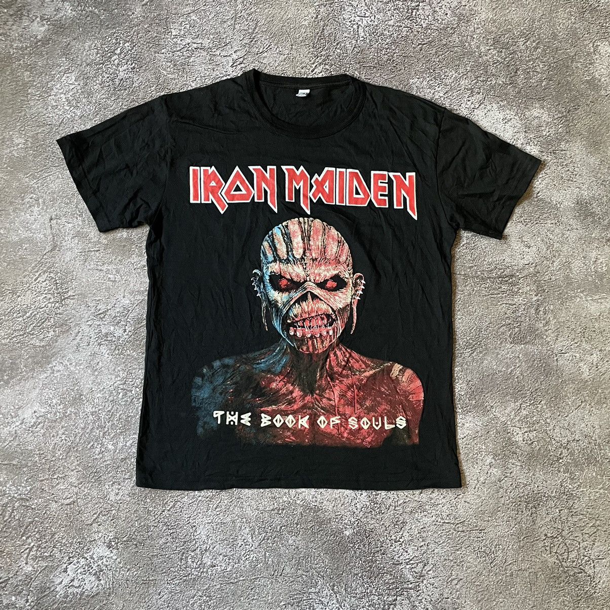 Vintage Vintage 90s Iron Maiden Band Tee Graphic Screamer Grunge L Size US L / EU 52-54 / 3 - 3 Thumbnail