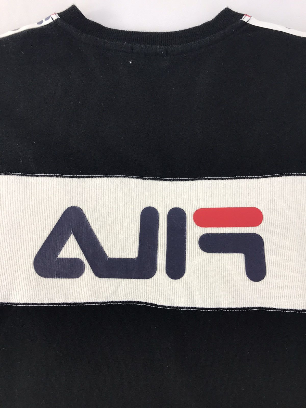 Fila Vintage Fila Long Sleeve Big Logo Back Side Style Size US L / EU 52-54 / 3 - 11 Thumbnail