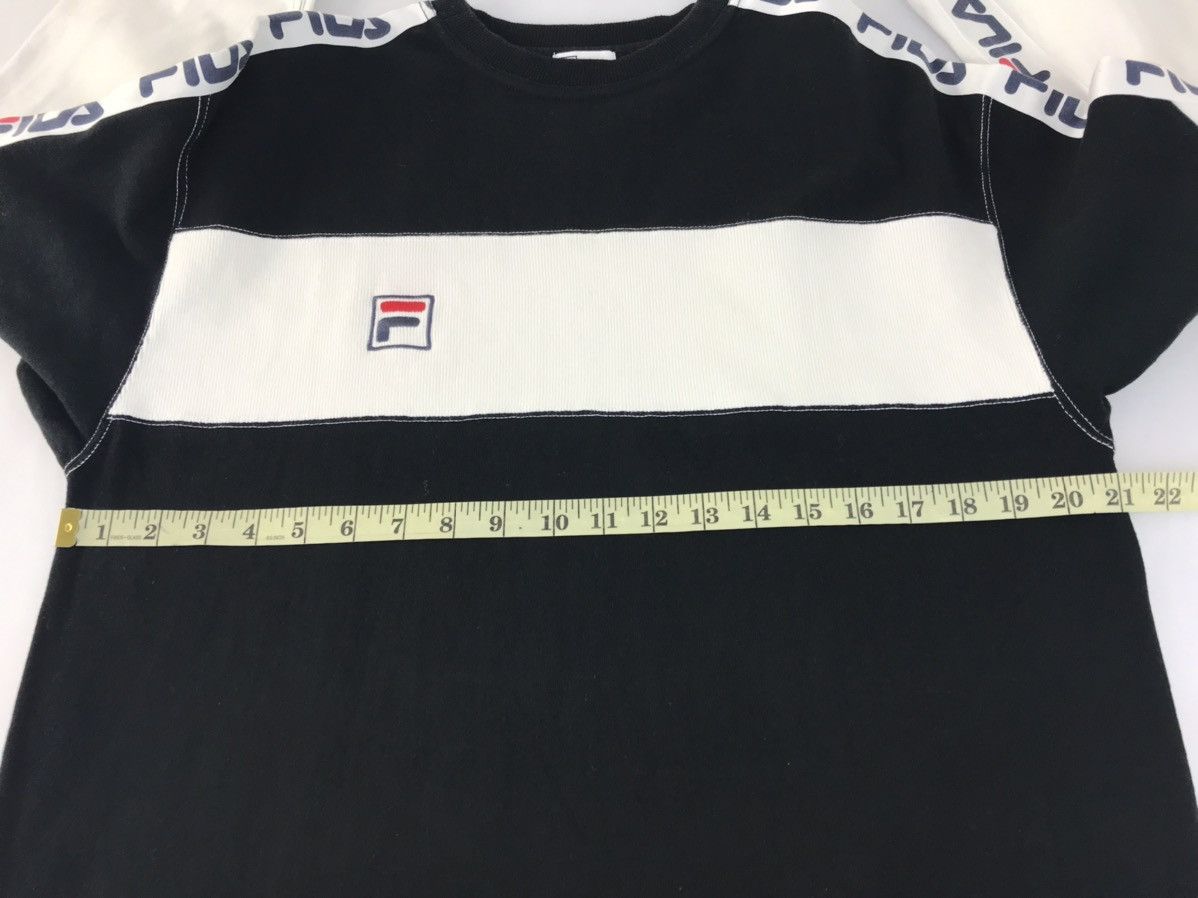 Fila Vintage Fila Long Sleeve Big Logo Back Side Style Size US L / EU 52-54 / 3 - 12 Thumbnail