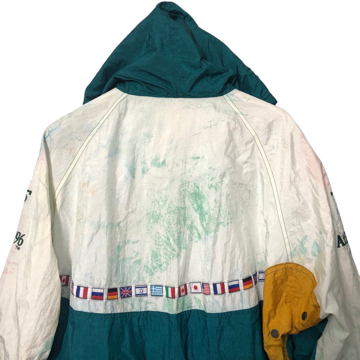Coca Cola Vintage Olympic Atlanta 1996 Starter Big Logo Hoodie Sweater Size US XL / EU 56 / 4 - 11 Thumbnail