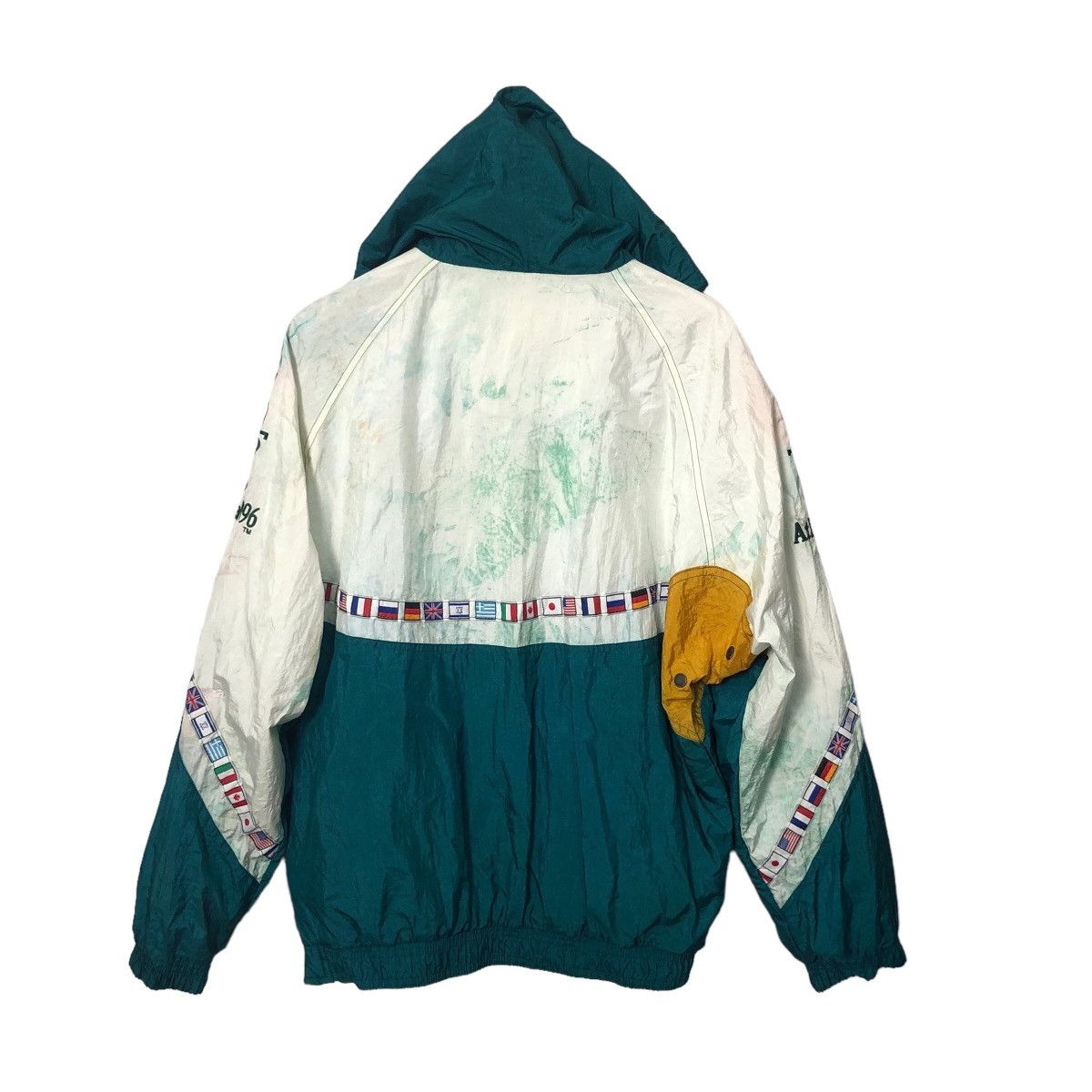 Coca Cola Vintage Olympic Atlanta 1996 Starter Big Logo Hoodie Sweater Size US XL / EU 56 / 4 - 8 Thumbnail
