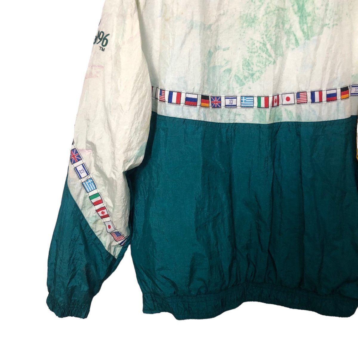 Coca Cola Vintage Olympic Atlanta 1996 Starter Big Logo Hoodie Sweater Size US XL / EU 56 / 4 - 10 Thumbnail