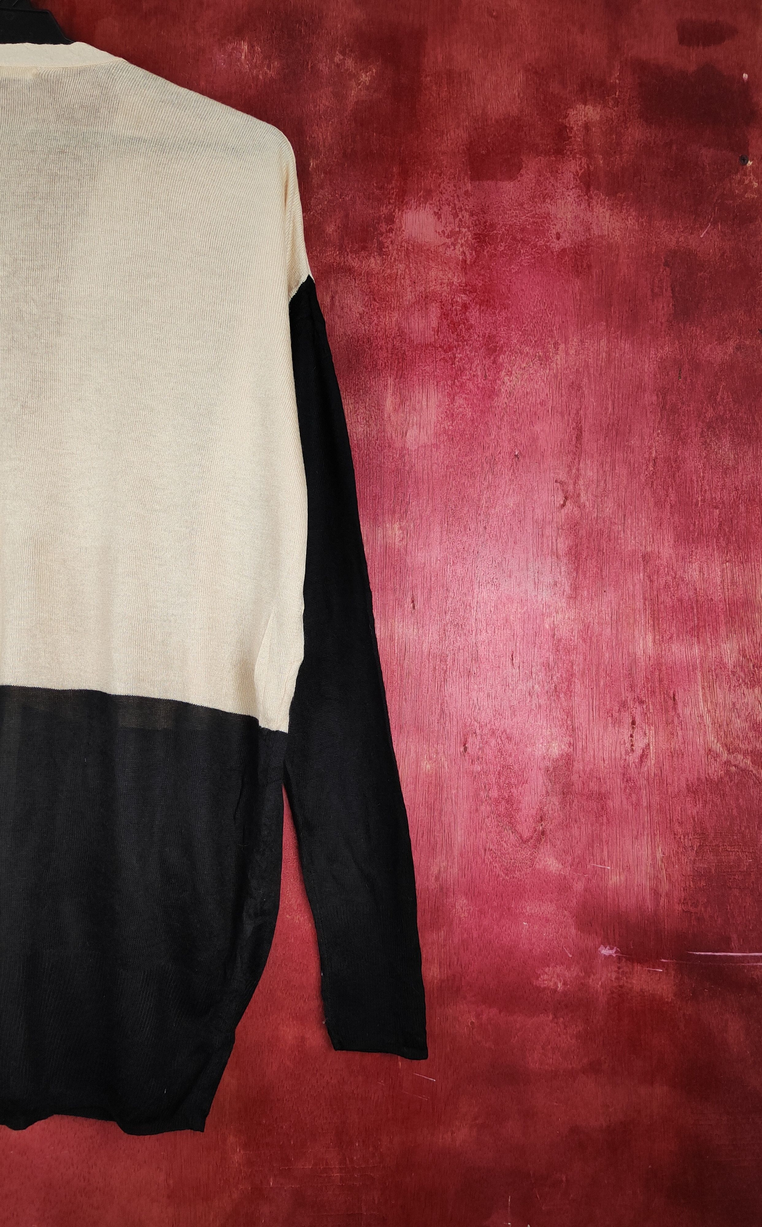 Japanese Brand × MOUSSY Moussy Black/Brown Knitwear Cardigan #S1108 Size L / US 10 / IT 46 - 9 Thumbnail