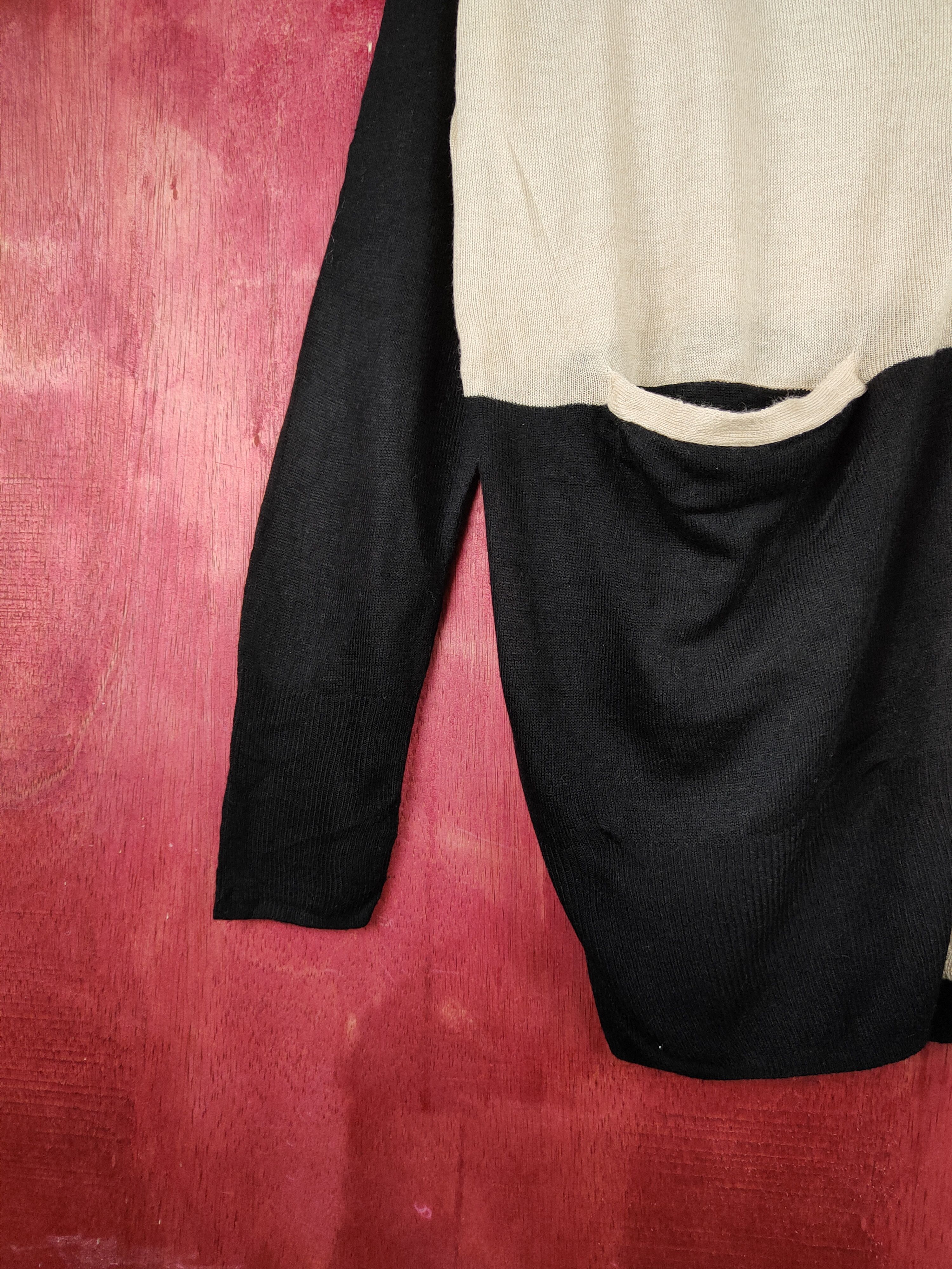 Japanese Brand × MOUSSY Moussy Black/Brown Knitwear Cardigan #S1108 Size L / US 10 / IT 46 - 4 Thumbnail