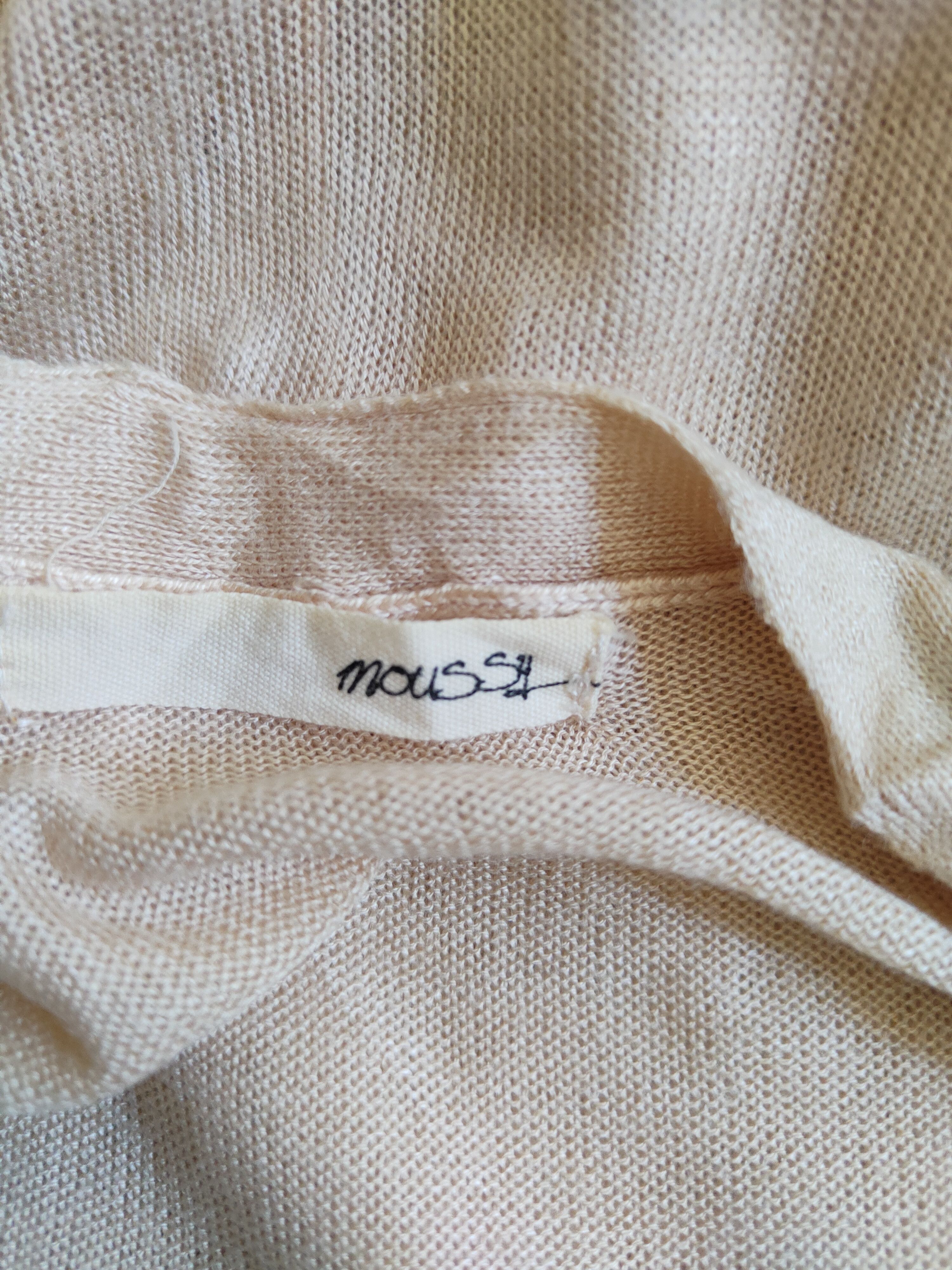 Japanese Brand × MOUSSY Moussy Black/Brown Knitwear Cardigan #S1108 Size L / US 10 / IT 46 - 11 Thumbnail