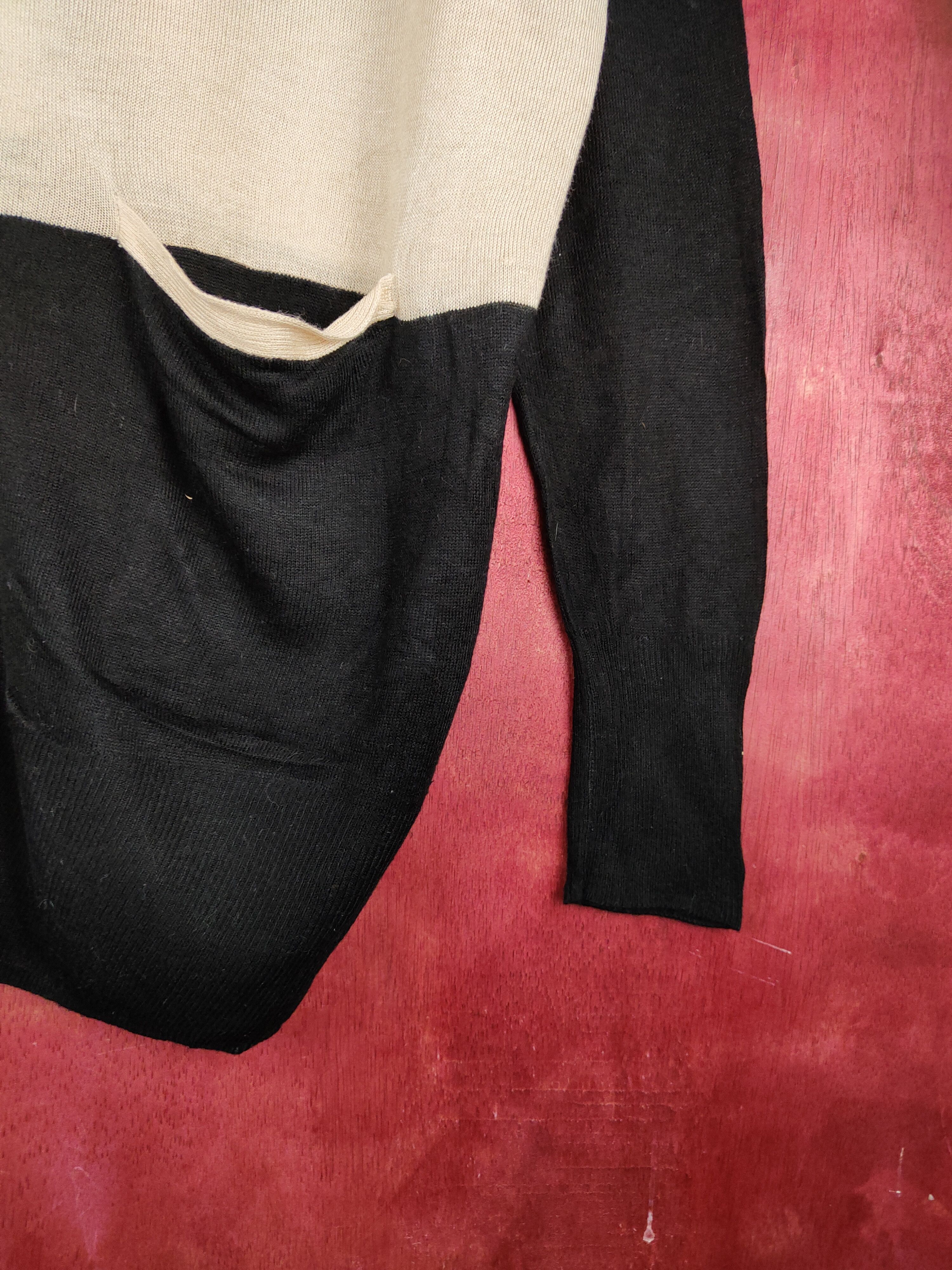 Japanese Brand × MOUSSY Moussy Black/Brown Knitwear Cardigan #S1108 Size L / US 10 / IT 46 - 6 Thumbnail