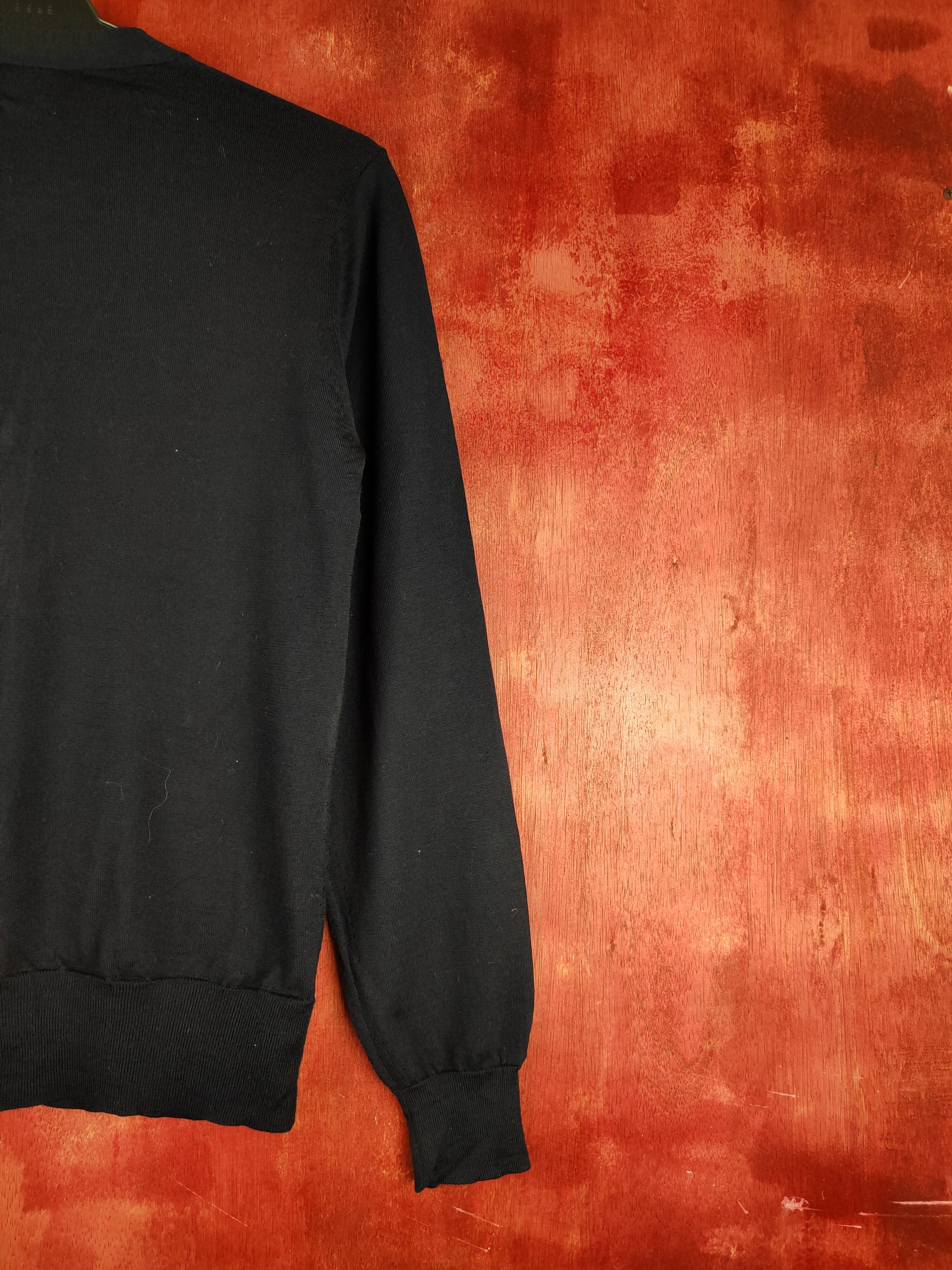 Japanese Brand × SHIPS Ships Navy Knitwear Cardigan #S1106 Size S / US 4 / IT 40 - 9 Thumbnail