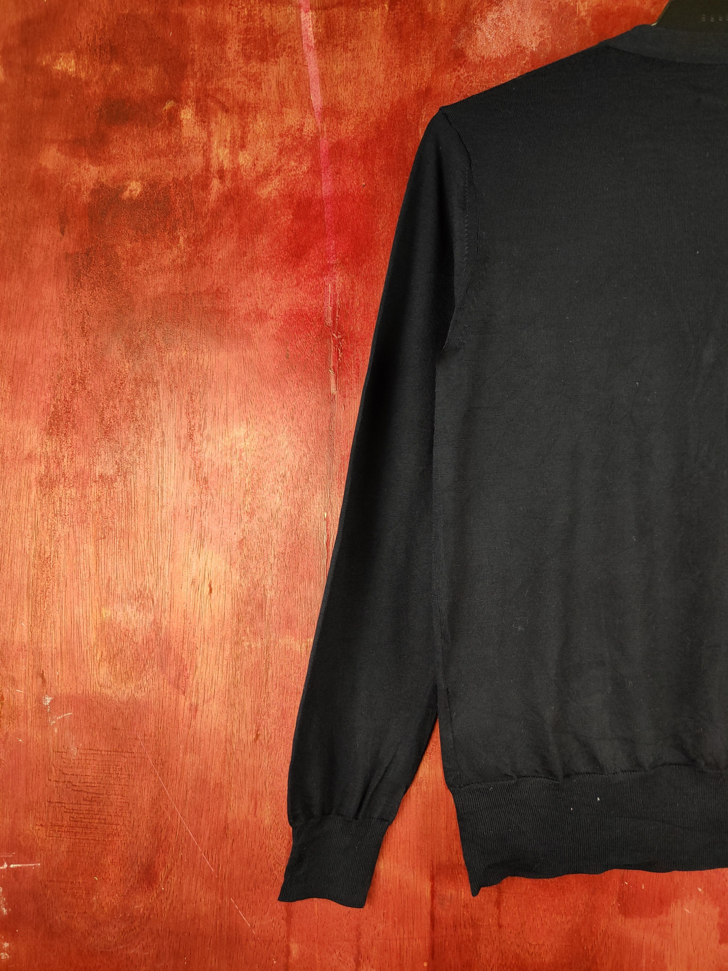Japanese Brand × SHIPS Ships Navy Knitwear Cardigan #S1106 Size S / US 4 / IT 40 - 8 Thumbnail