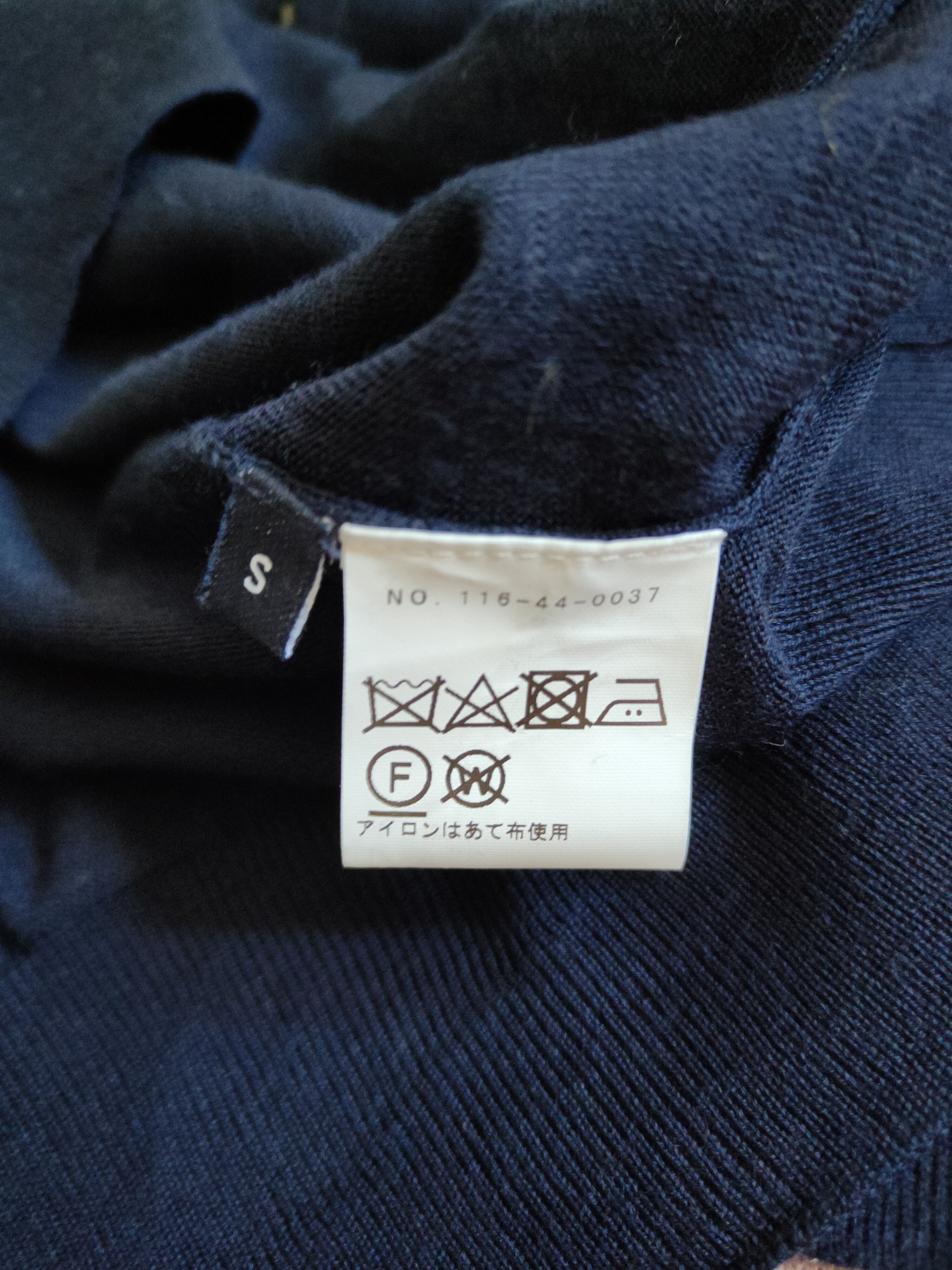 Japanese Brand × SHIPS Ships Navy Knitwear Cardigan #S1106 Size S / US 4 / IT 40 - 10 Thumbnail