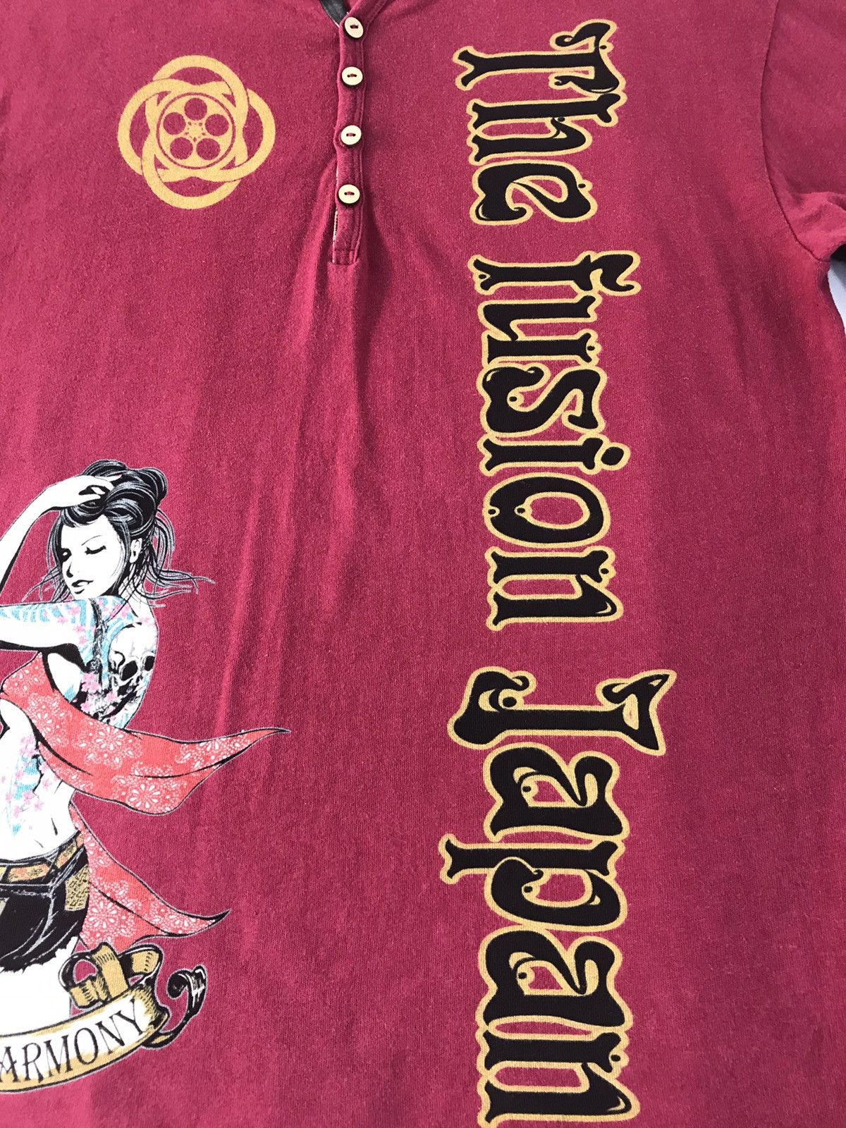 Japanese Brand × Vintage Vintage Breakout Fusion Freedom Modern Harmony Long Sleeve Size US M / EU 48-50 / 2 - 5 Thumbnail