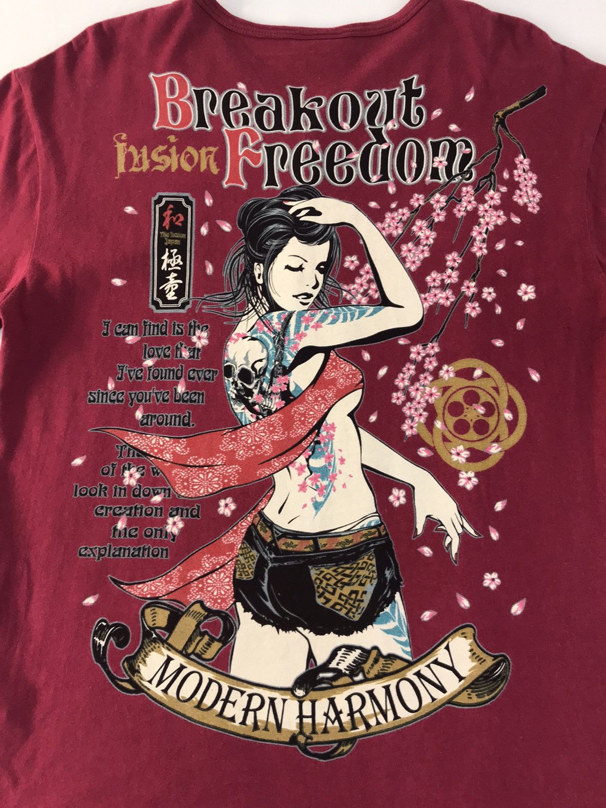 Japanese Brand × Vintage Vintage Breakout Fusion Freedom Modern Harmony Long Sleeve Size US M / EU 48-50 / 2 - 12 Thumbnail