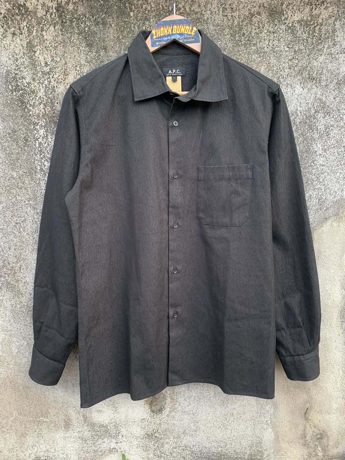 A.P.C. A.P.C Man Buttom Shirt Size US M / EU 48-50 / 2 - 1 Thumbnail