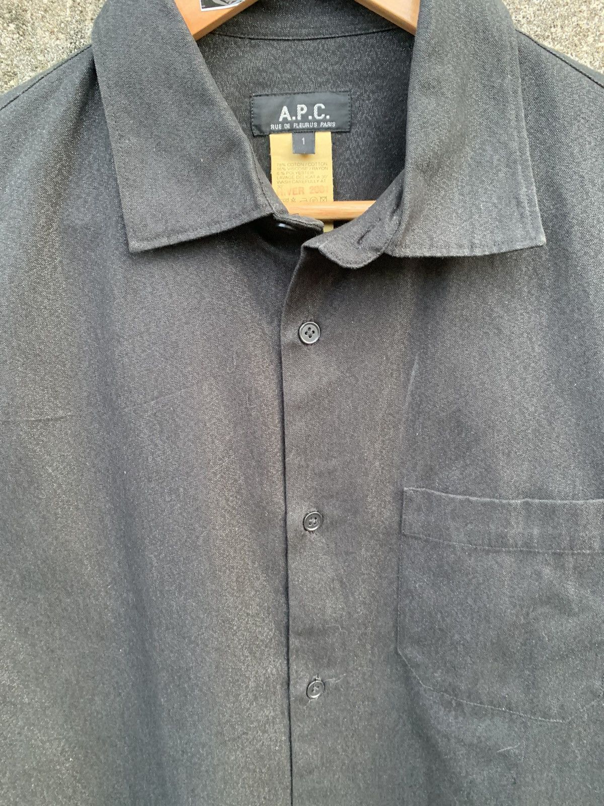 A.P.C. A.P.C Man Buttom Shirt Size US M / EU 48-50 / 2 - 3 Thumbnail